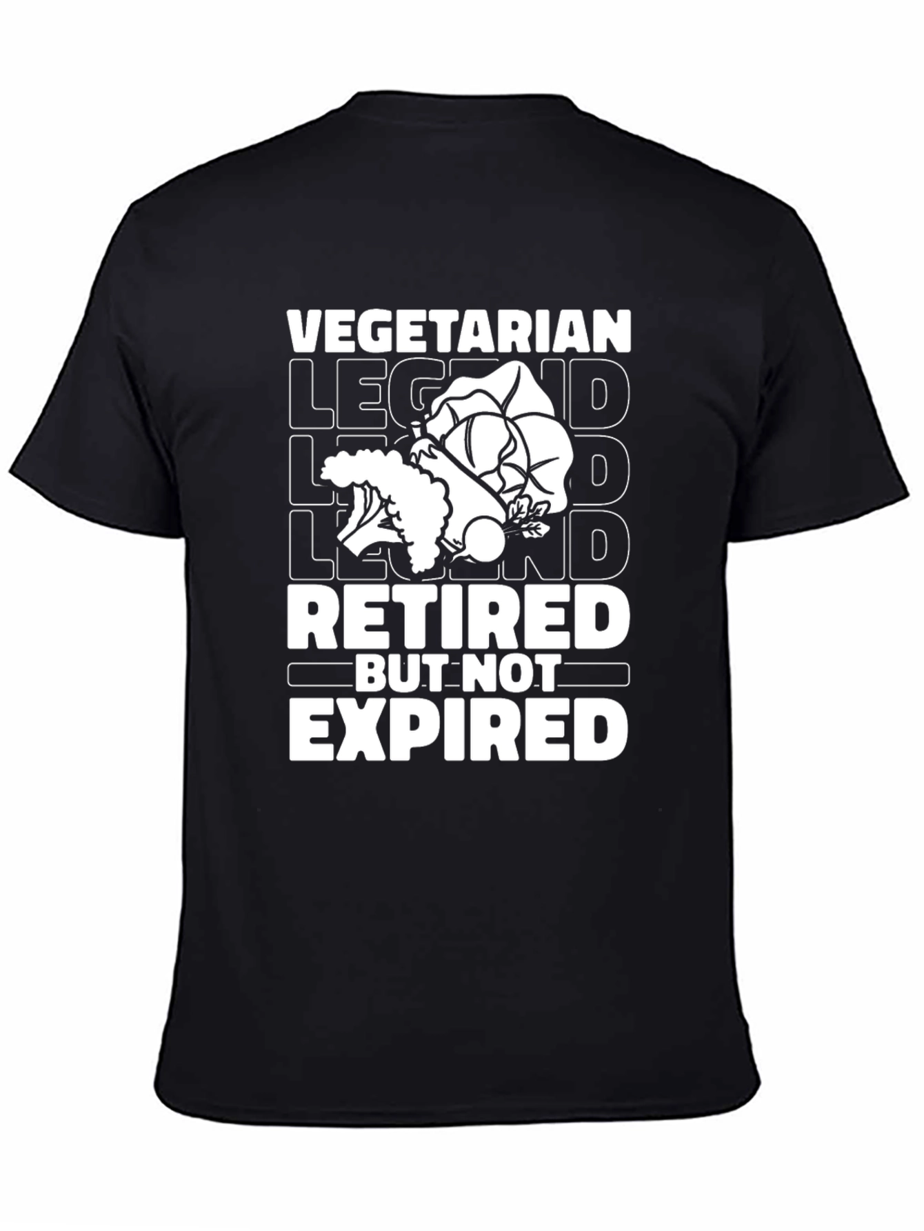 Vegetarian Legend Retired T-Shirt