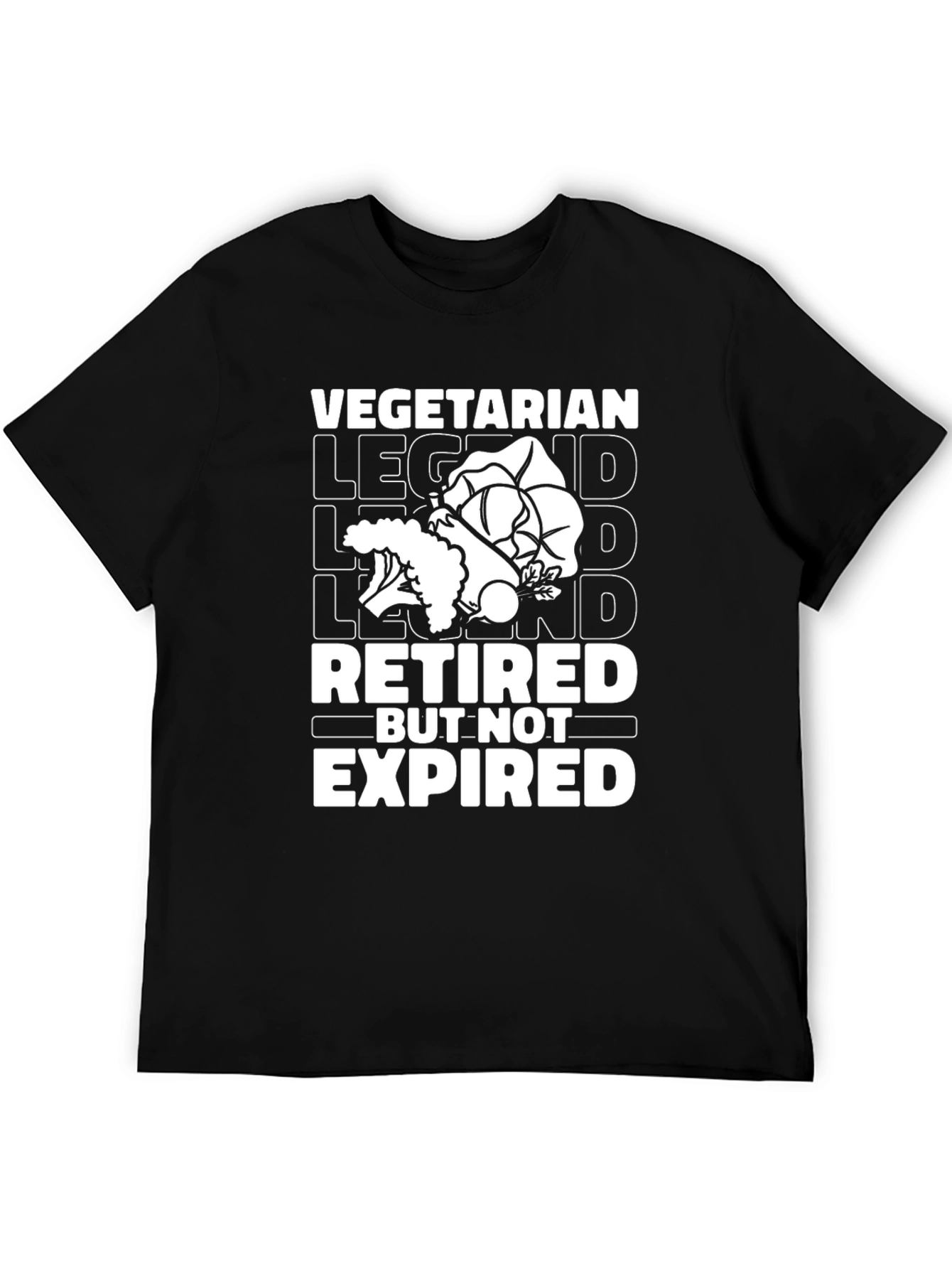 Vegetarian Legend Retired T-Shirt