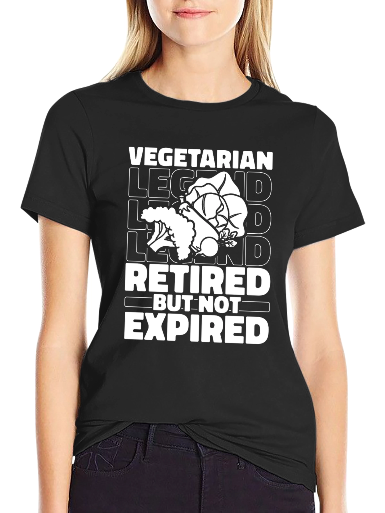 Vegetarian Legend Retired T-Shirt