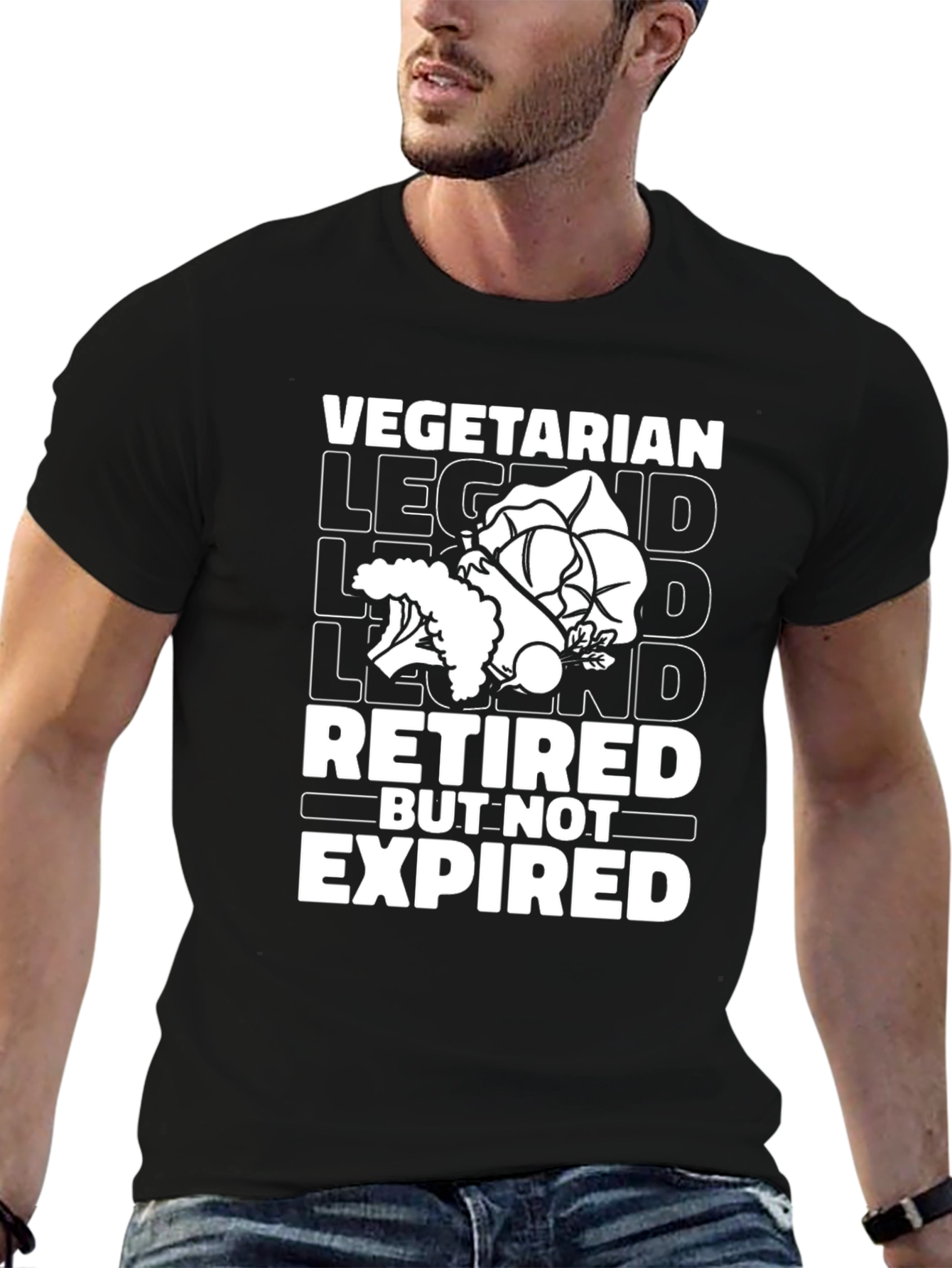 Vegetarian Legend Retired T-Shirt