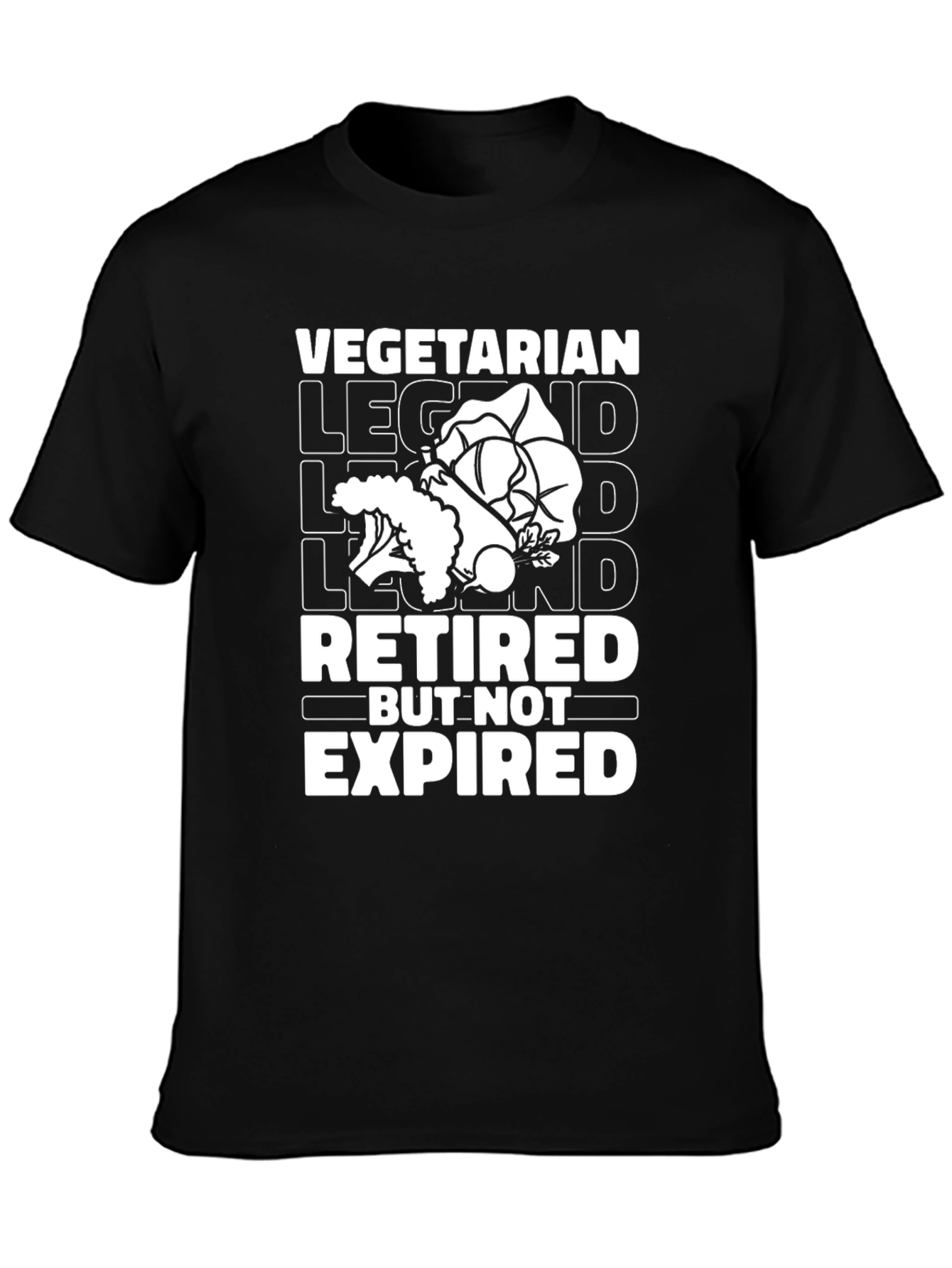Vegetarian Legend Retired T-Shirt