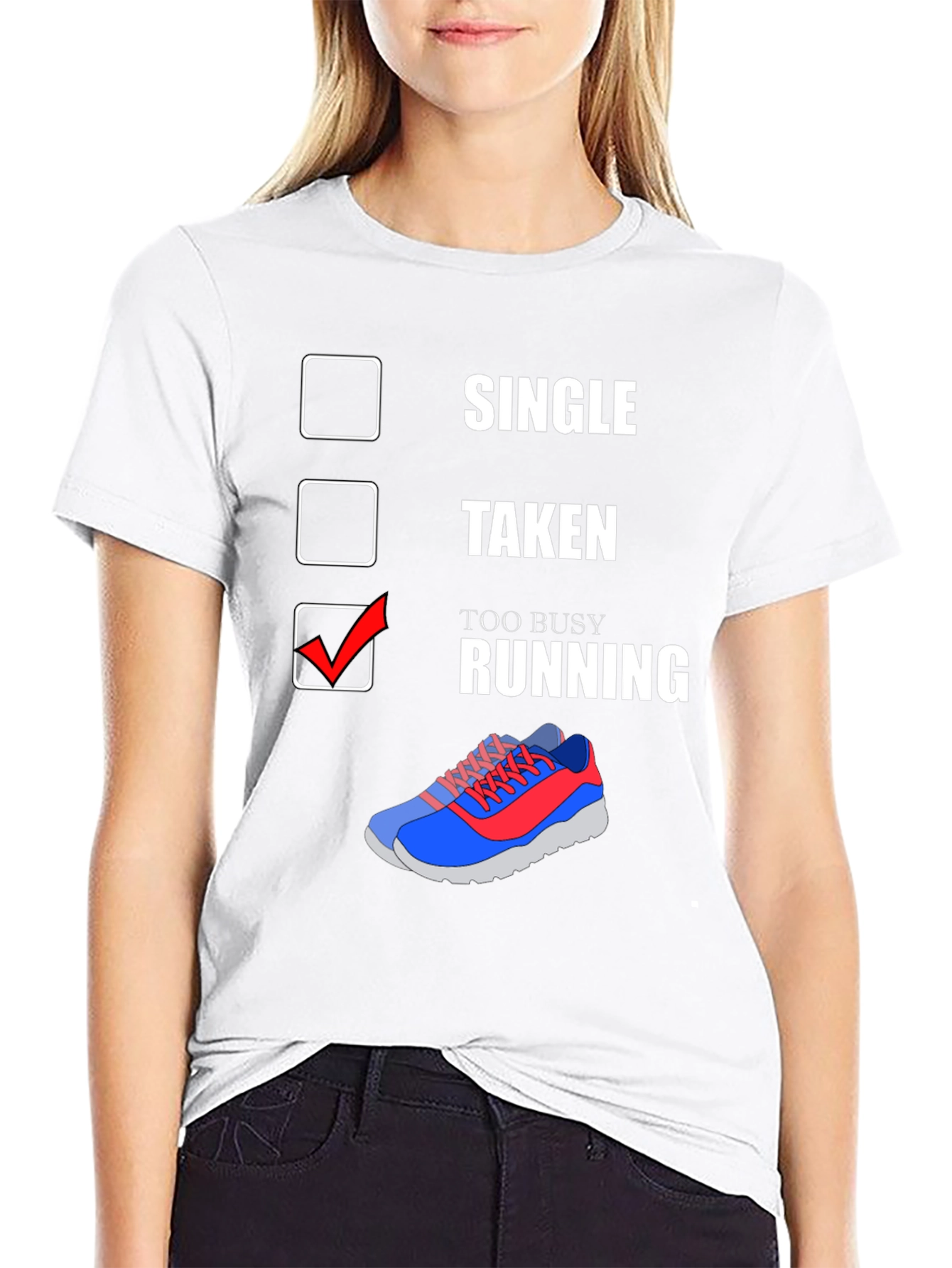 Too Busy Running Graphic T-Shirt