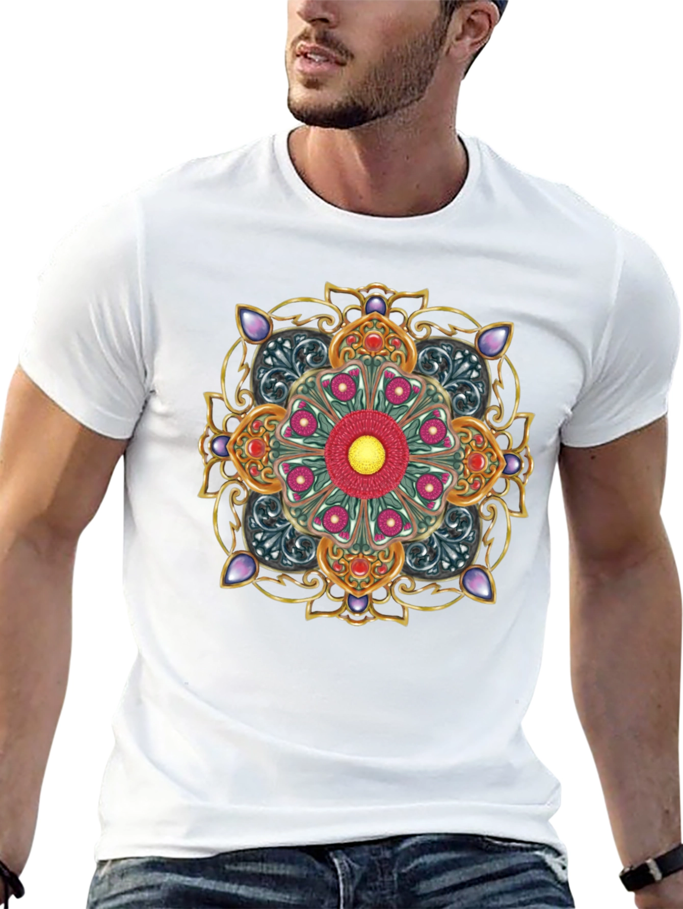 Ornate Mandala Graphic Tee