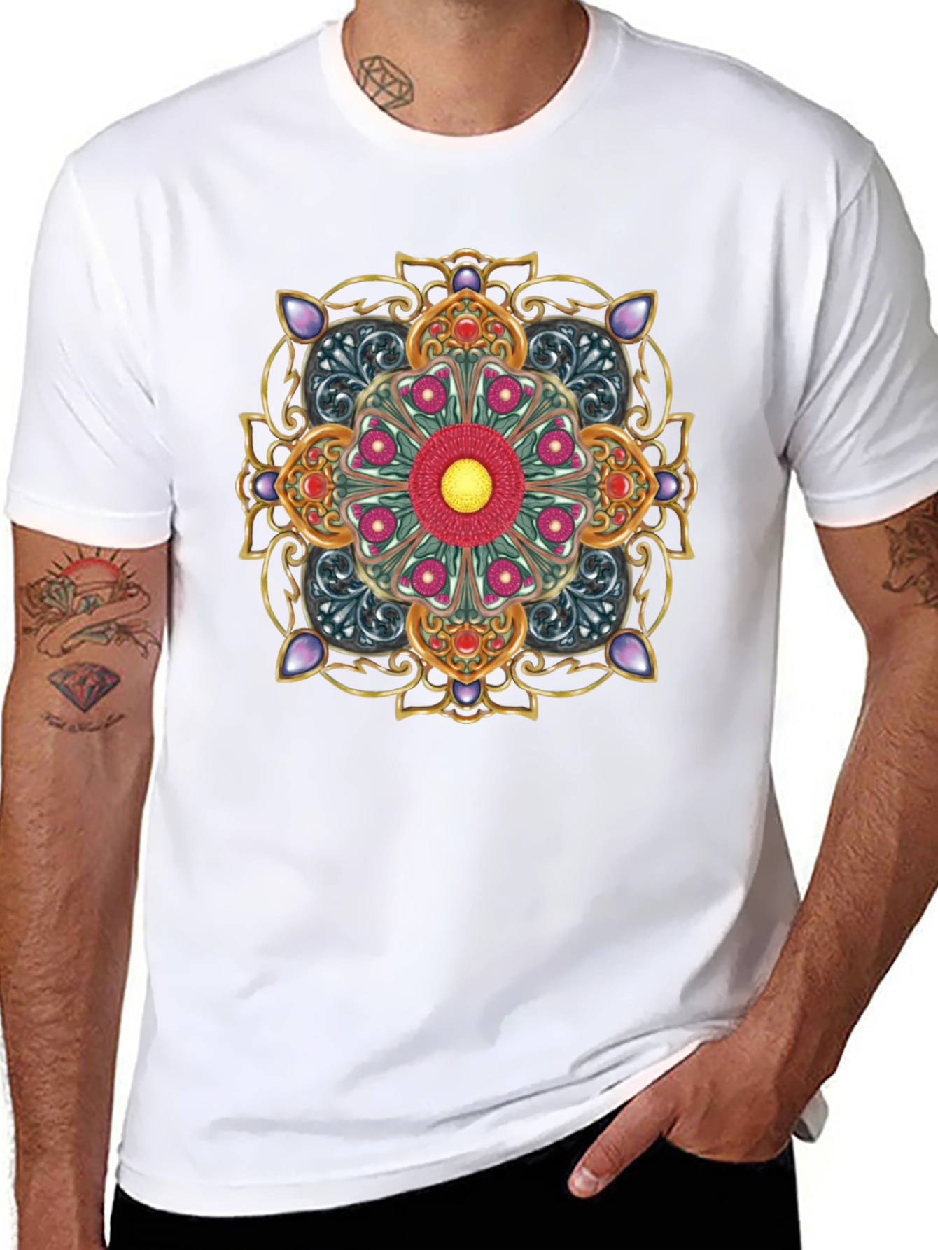 Ornate Mandala Graphic Tee