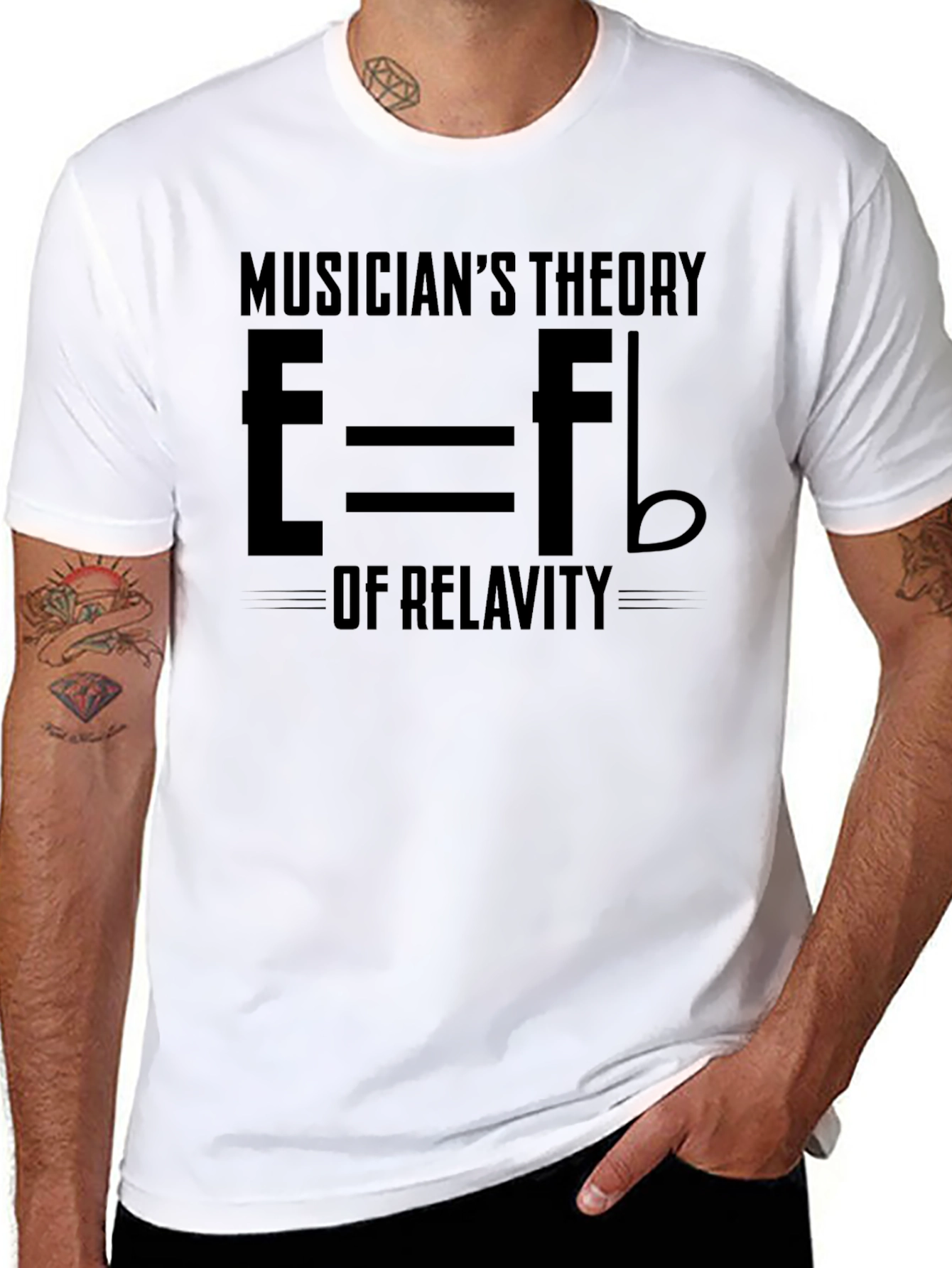 Musicians Theory T-Shirt - Equal Notes