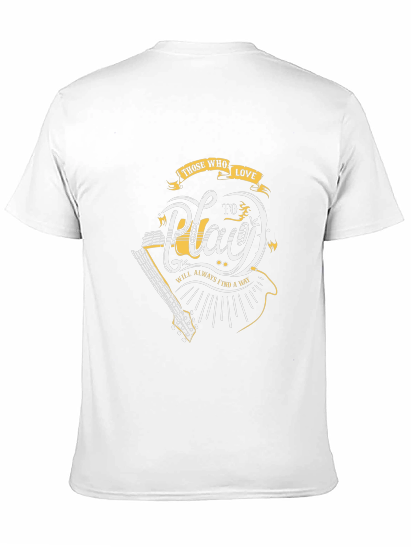Those Who Love to Play Guitar Graphic Tee