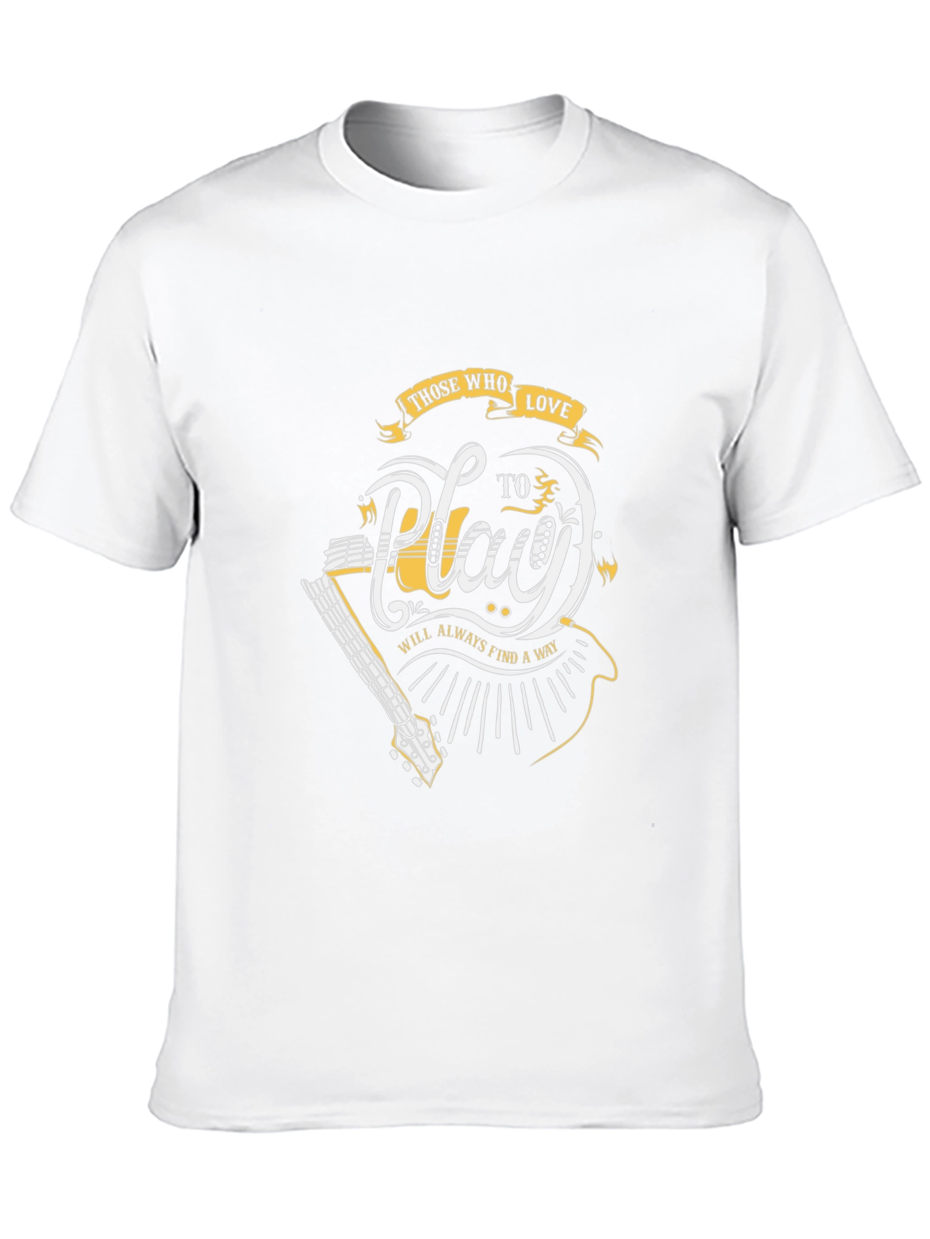 Those Who Love to Play Guitar Graphic Tee