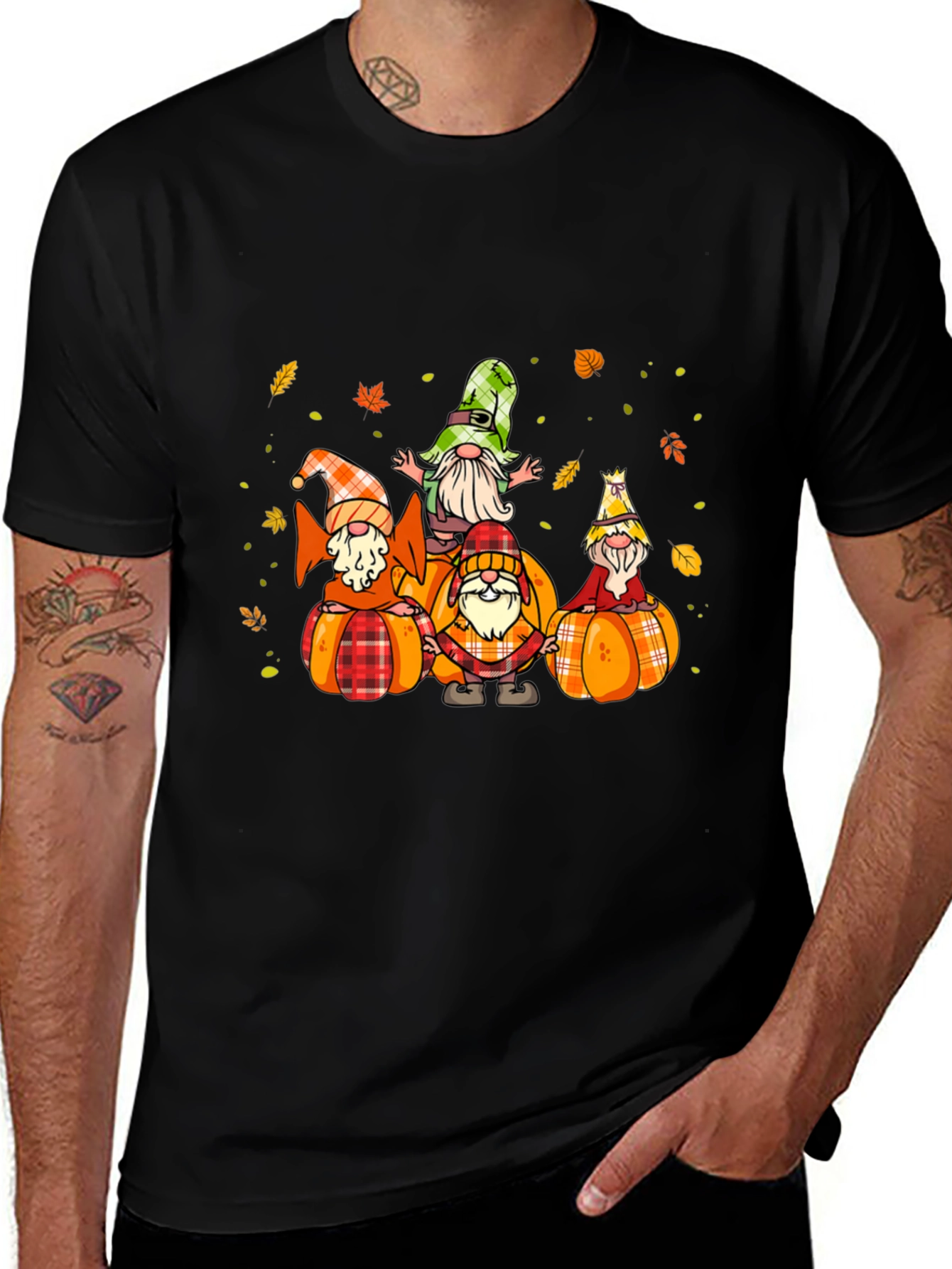 Fall Gnome Pumpkin Patch T-Shirt