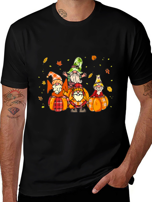 Fall Gnome Pumpkin Patch T-Shirt