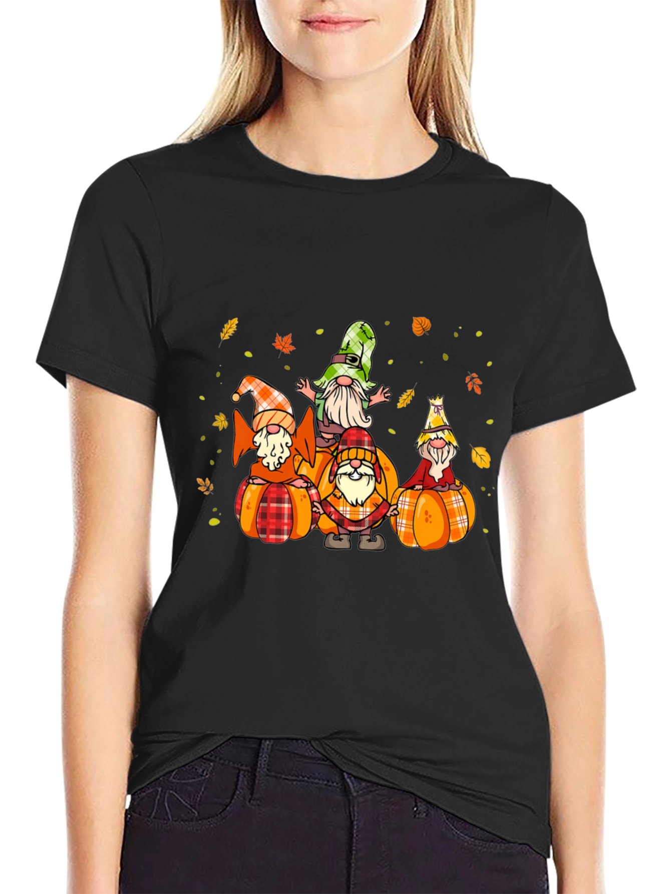 Fall Gnome Pumpkin Patch T-Shirt