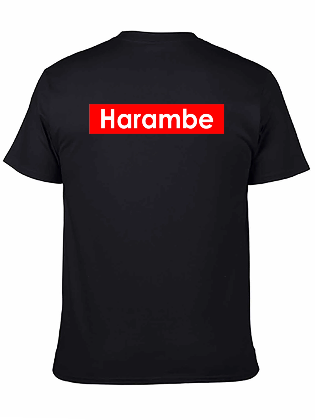 Harambe Graphic Print T-Shirt - Supreme Style