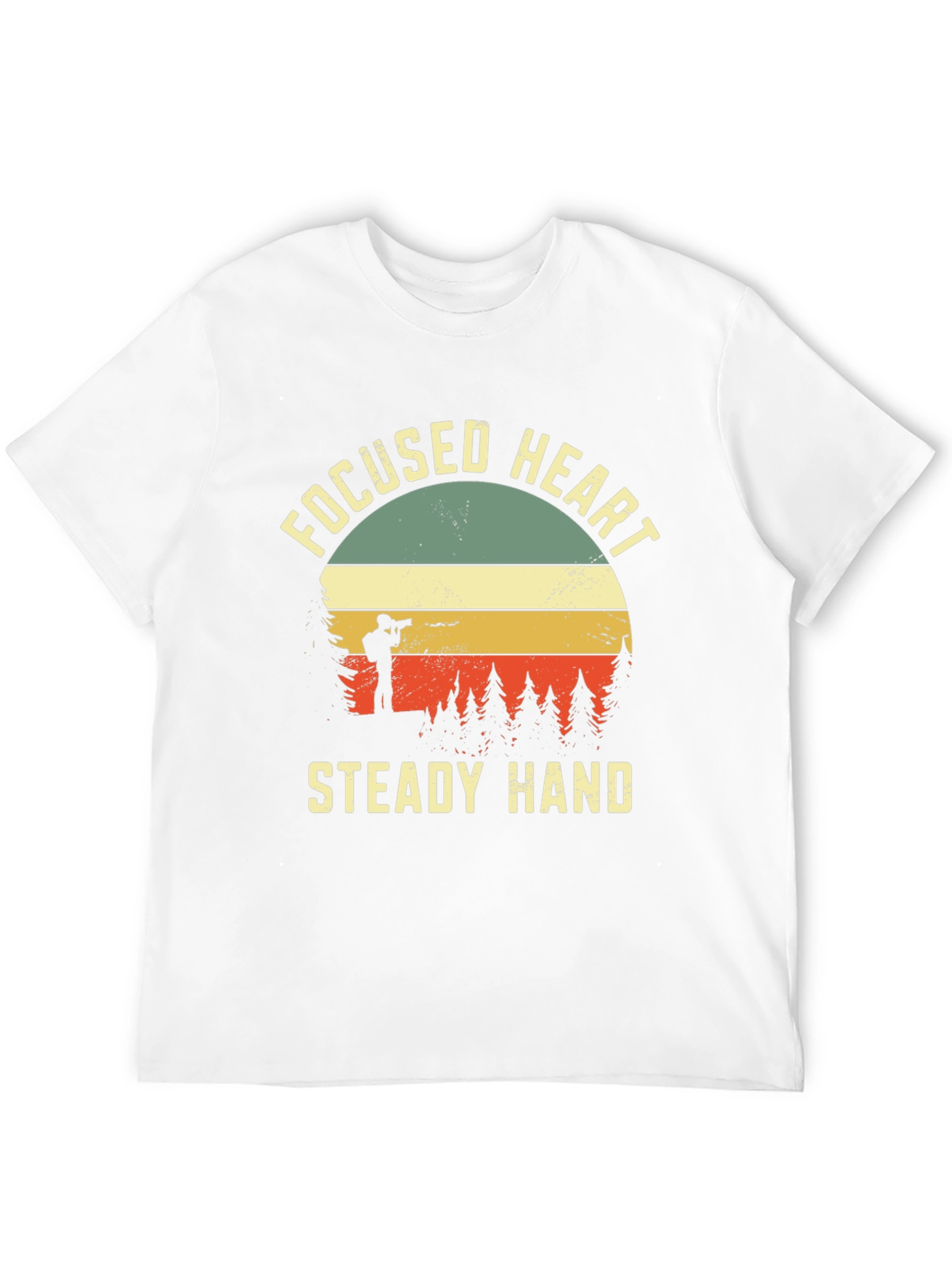 Focused Heart Steady Hand Graphic Tee