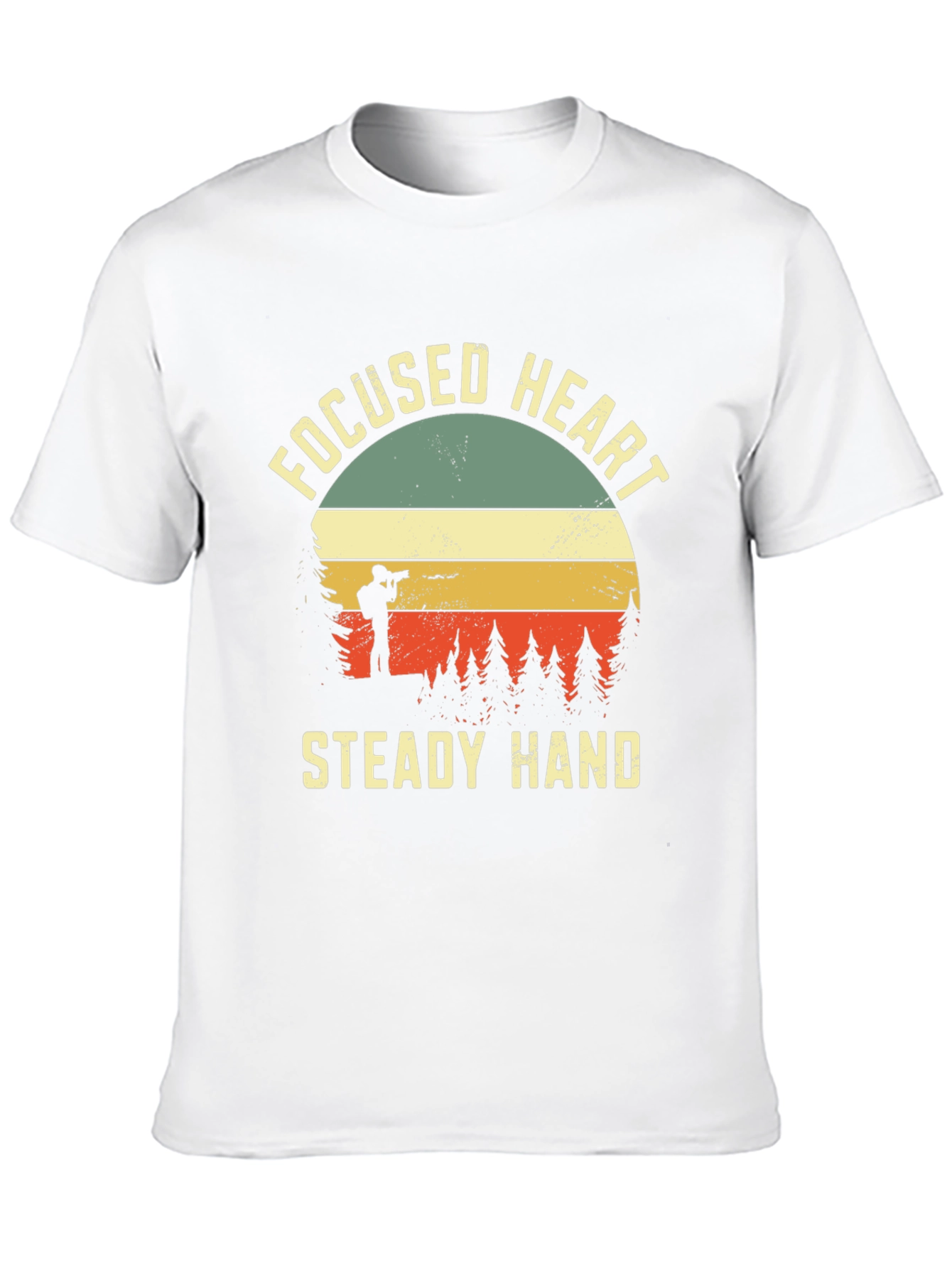 Focused Heart Steady Hand Graphic Tee