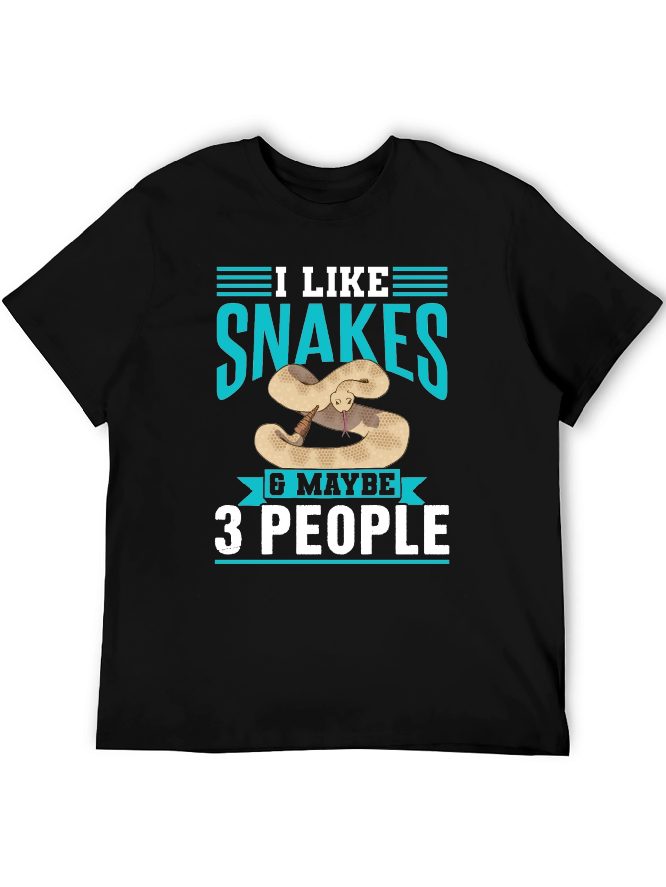 I Like Snakes & Maybe 3 People T-Shirt