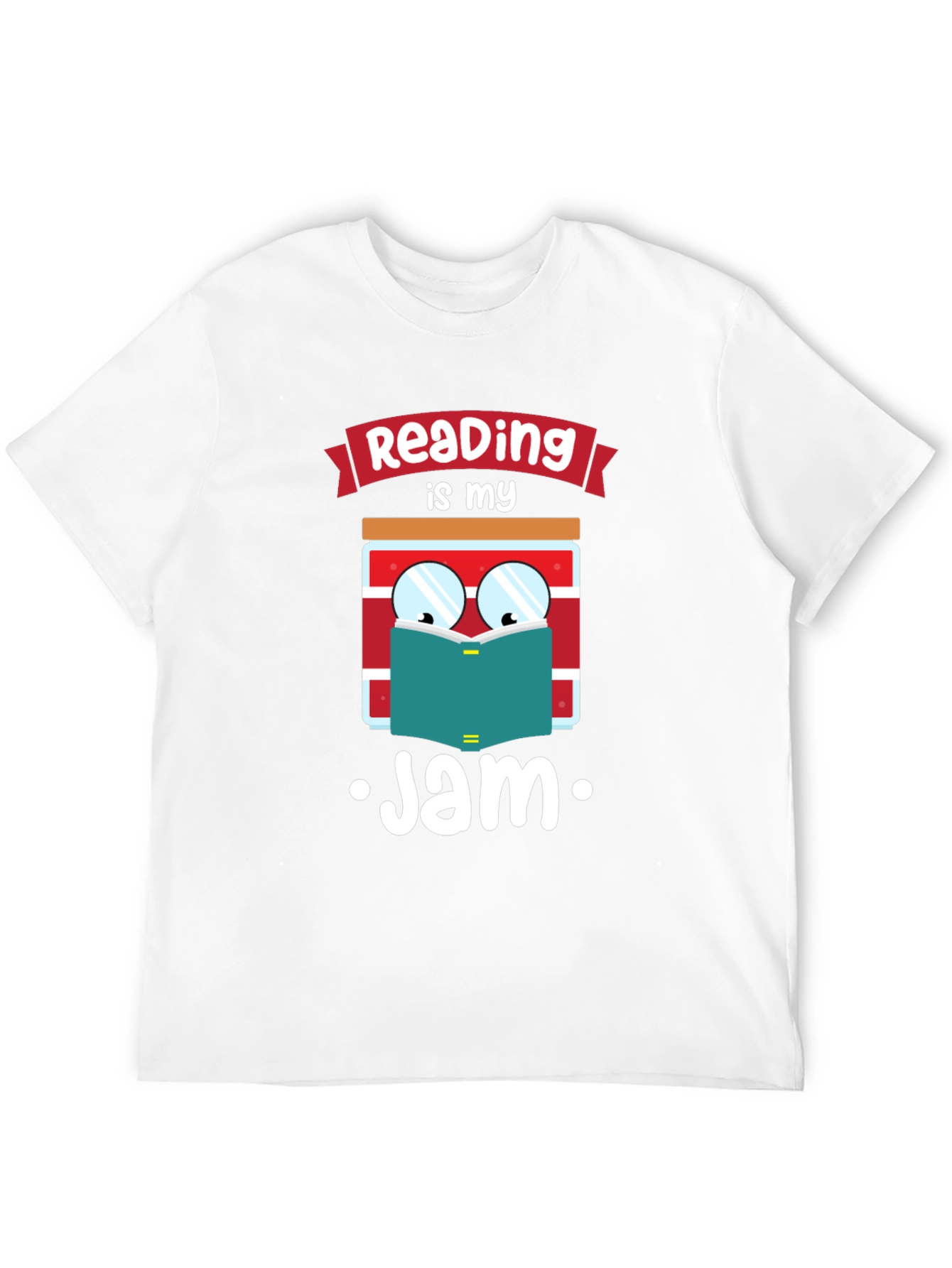 Reading Is My Jam T-Shirt Book Lover Tee