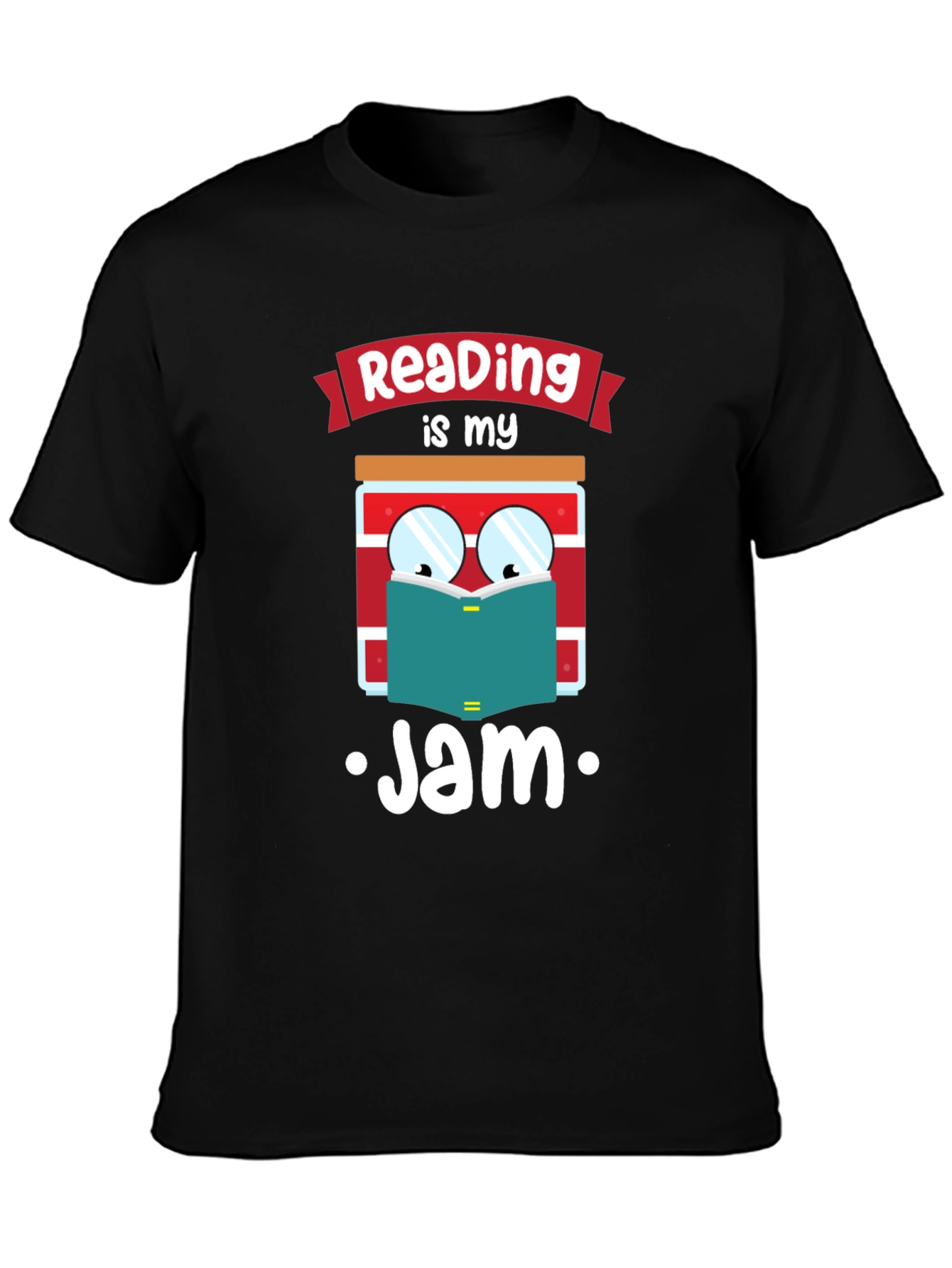 Reading Is My Jam T-Shirt Book Lover Tee