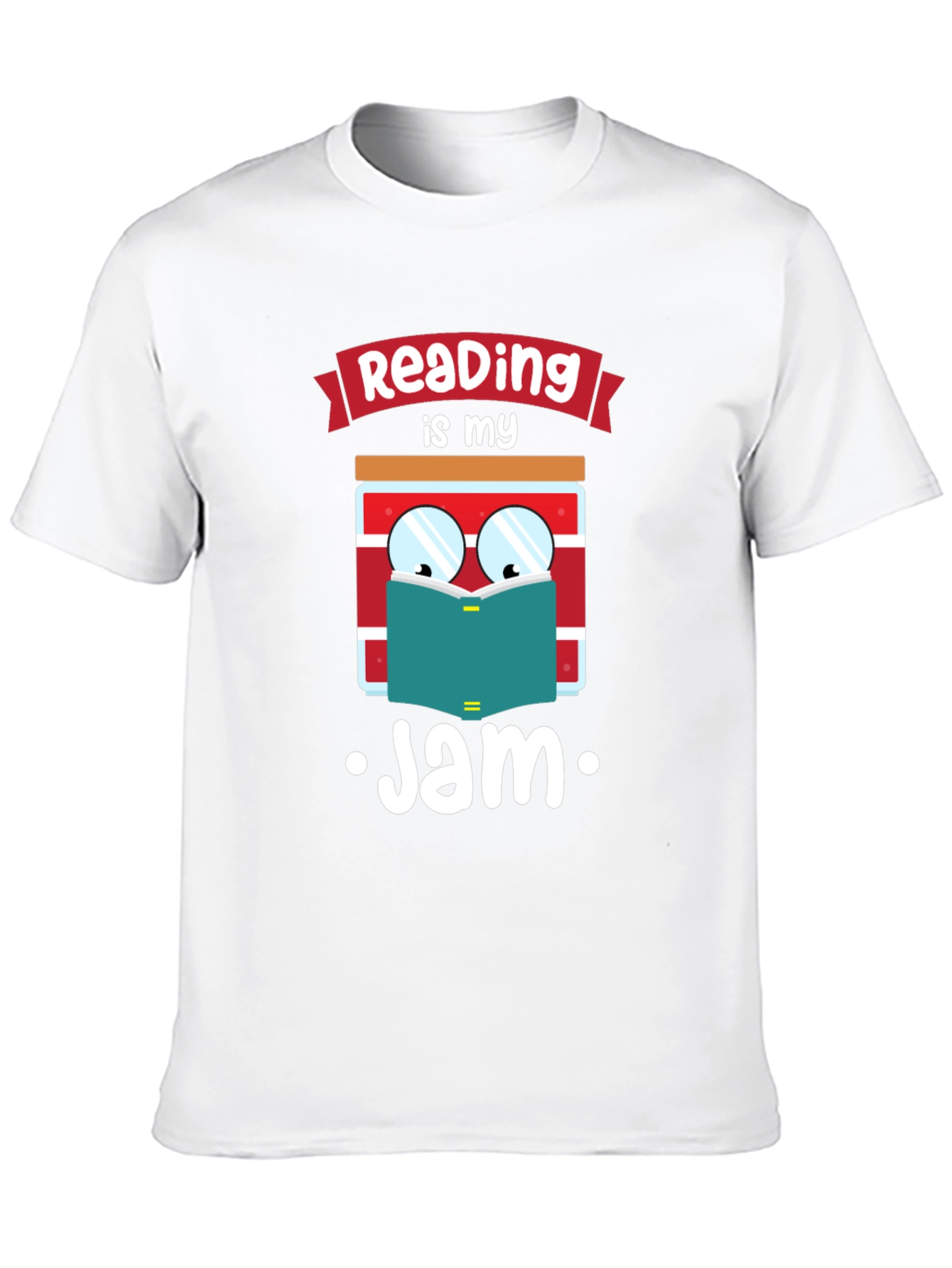 Reading Is My Jam T-Shirt Book Lover Tee