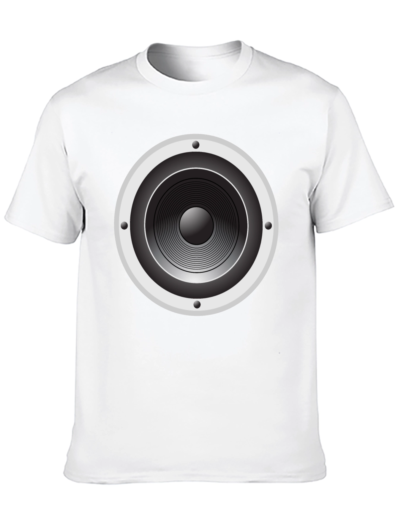Speaker Graphic T-Shirt - Bold Sound Design
