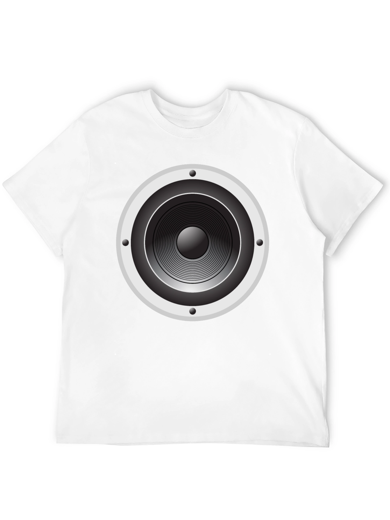 Speaker Graphic T-Shirt - Bold Sound Design