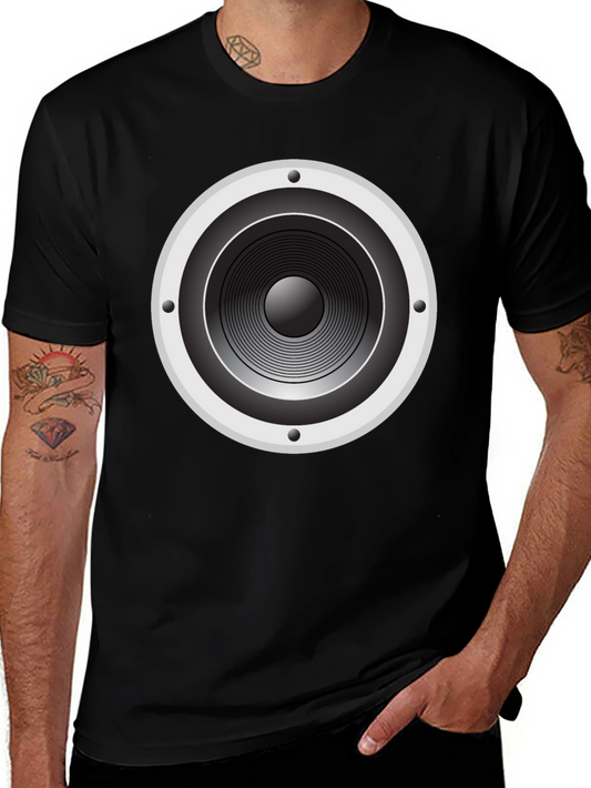 Speaker Graphic T-Shirt - Bold Sound Design