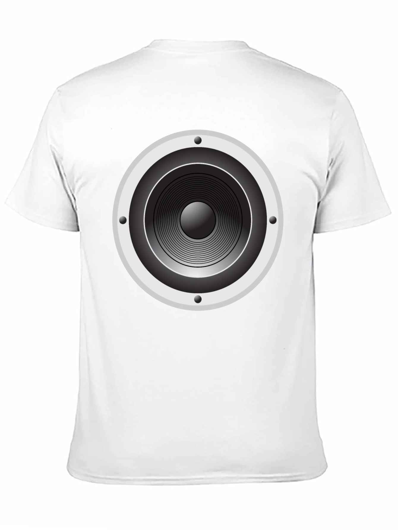 Speaker Graphic T-Shirt - Bold Sound Design