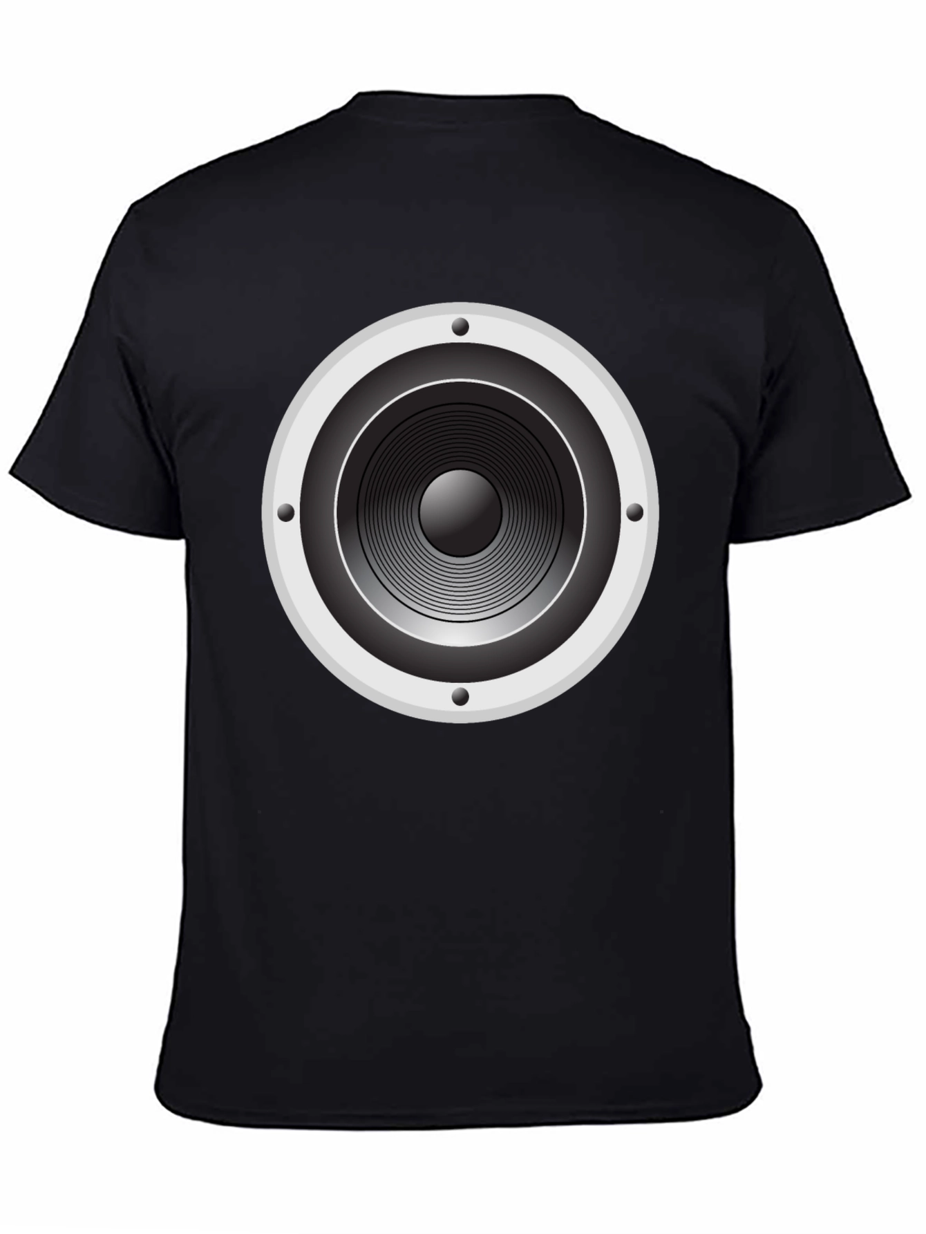 Speaker Graphic T-Shirt - Bold Sound Design