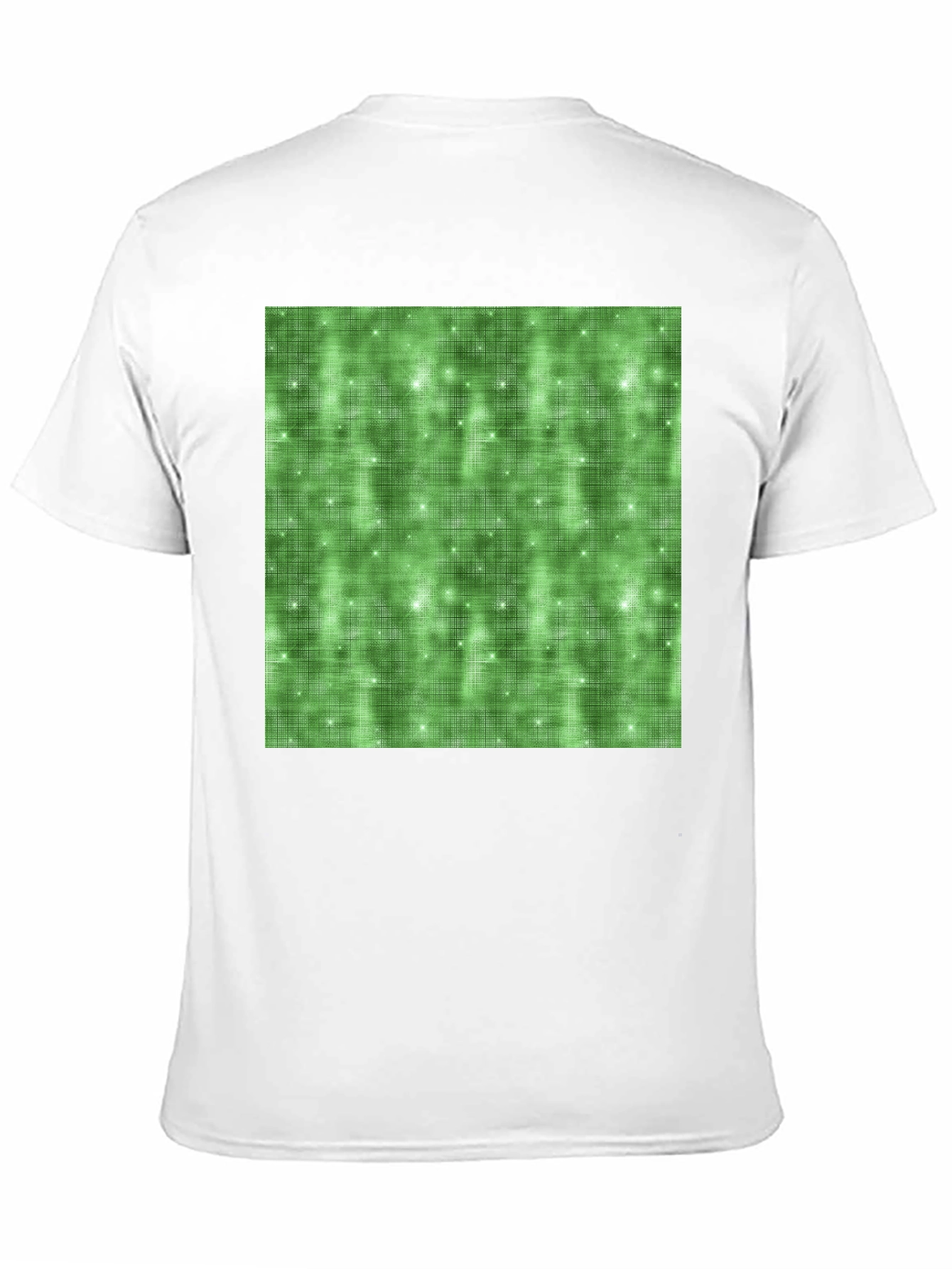 Green Sparkle Pattern Tee - Soft Stylish Comfort