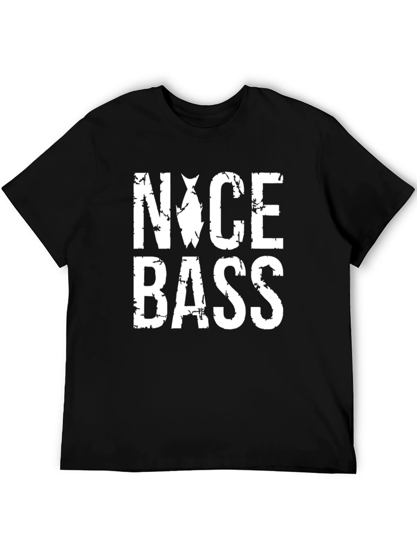 Nice Bass T-Shirt - Fishing Graphic Tee