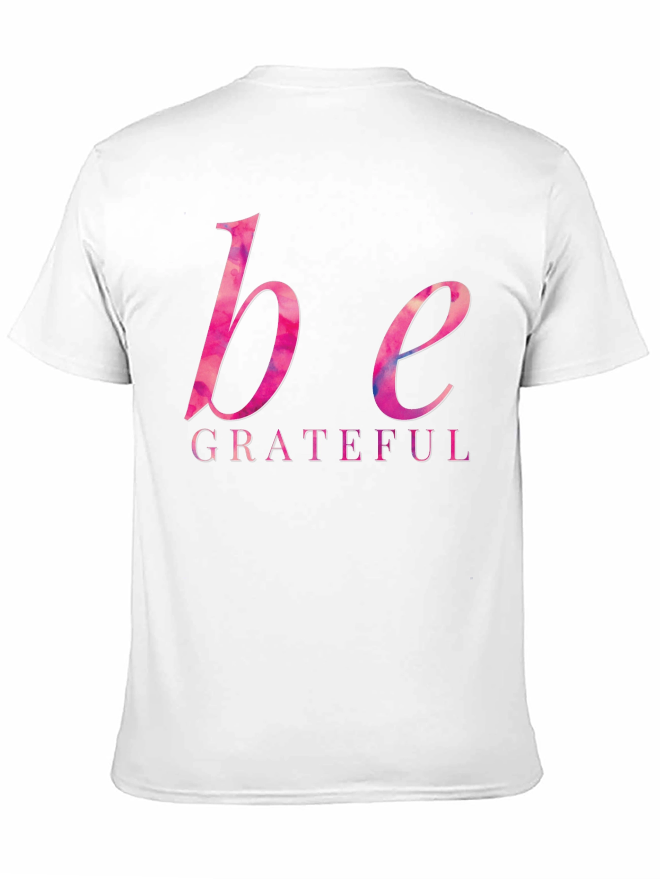 Be Grateful Graphic Tee - Black Cotton T-Shirt