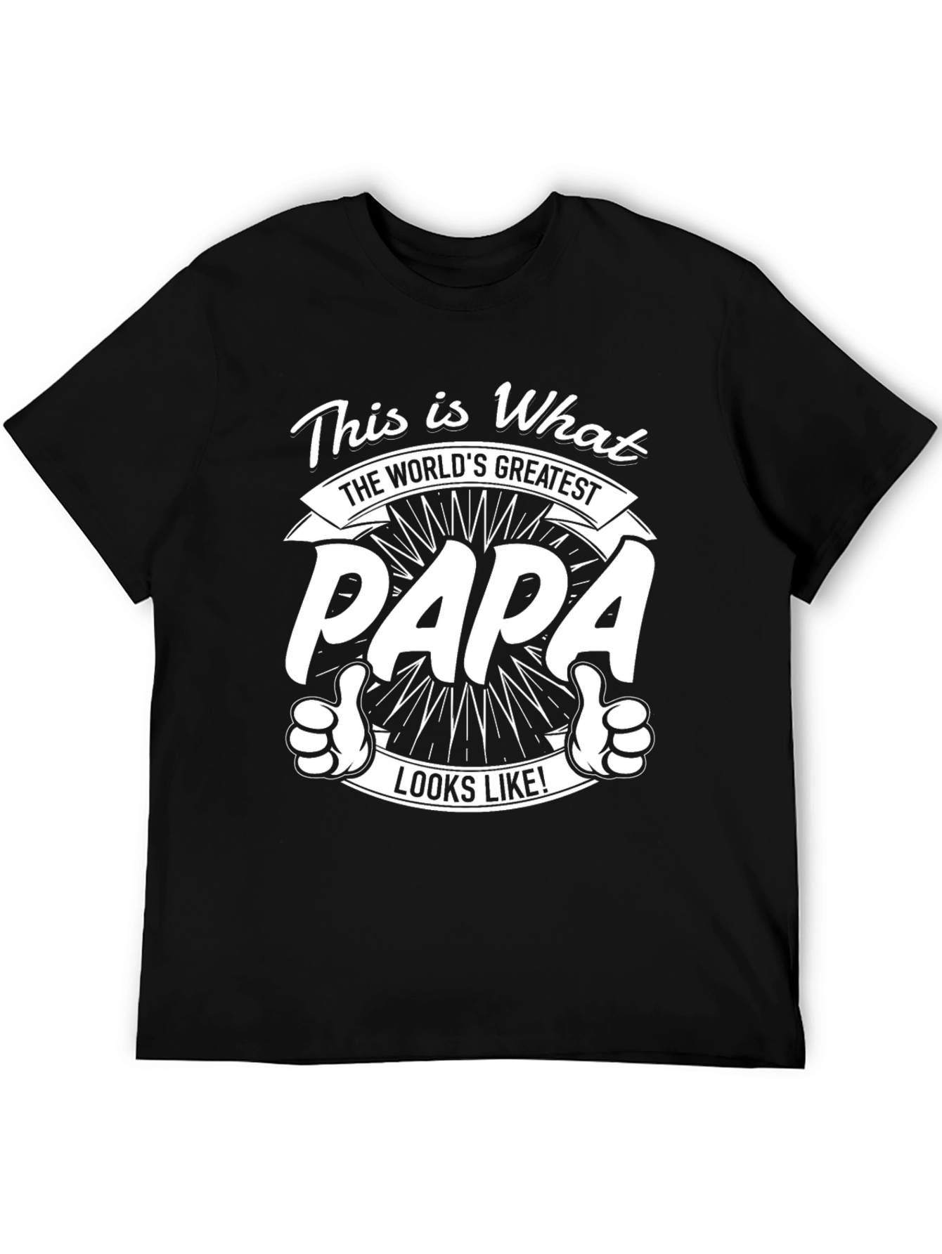 Worlds Greatest Papa T-Shirt - Dad Gift