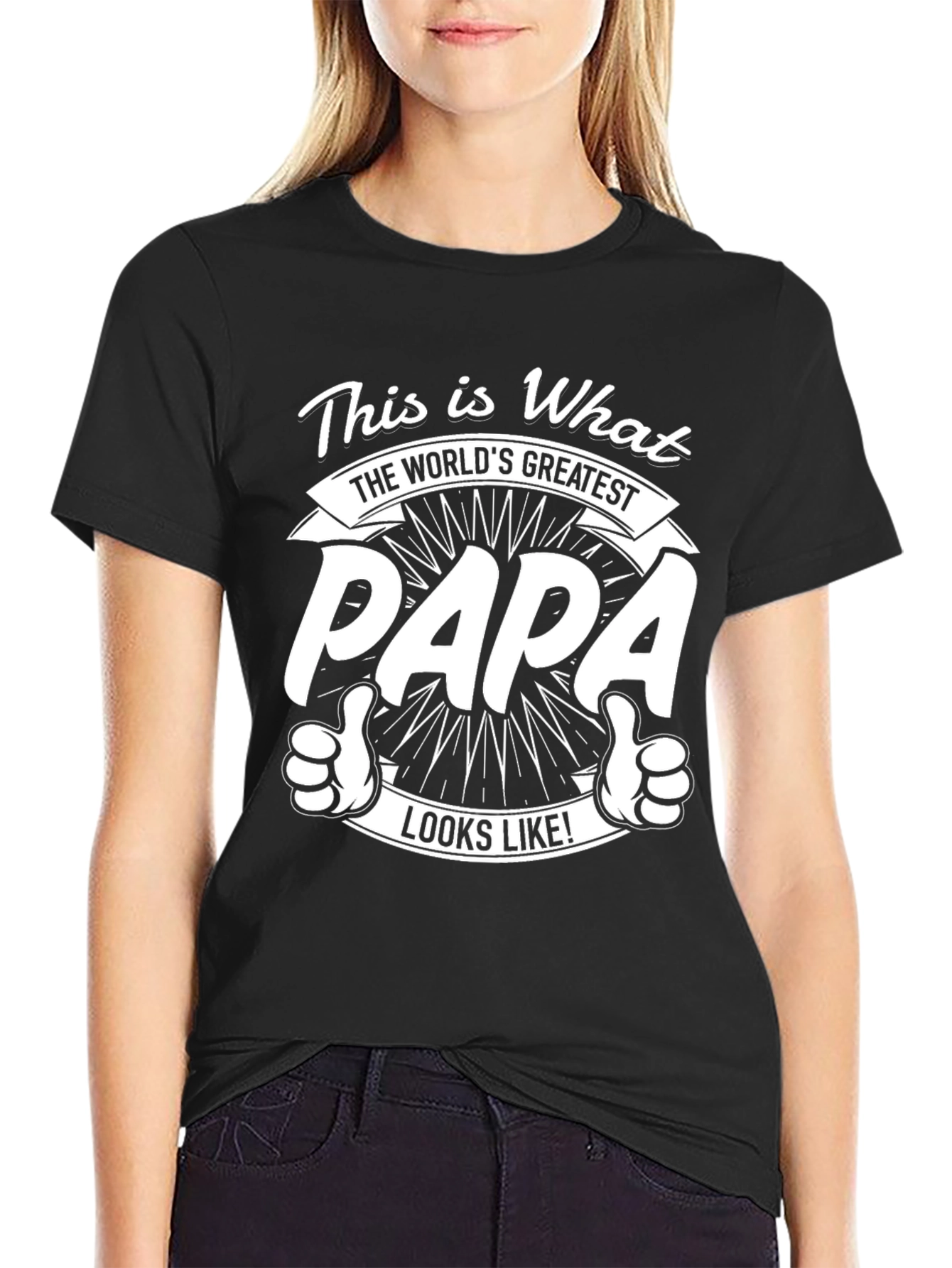 Worlds Greatest Papa T-Shirt - Dad Gift