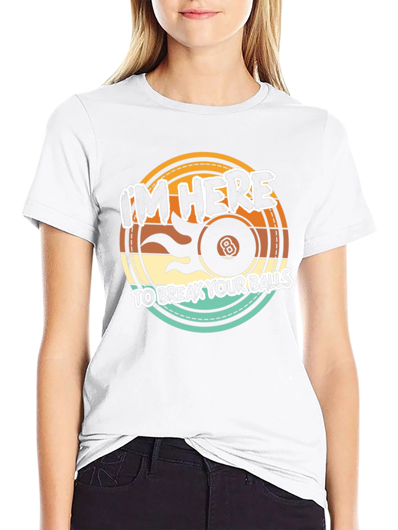 Im Here to Break Your Balls Graphic T-Shirt