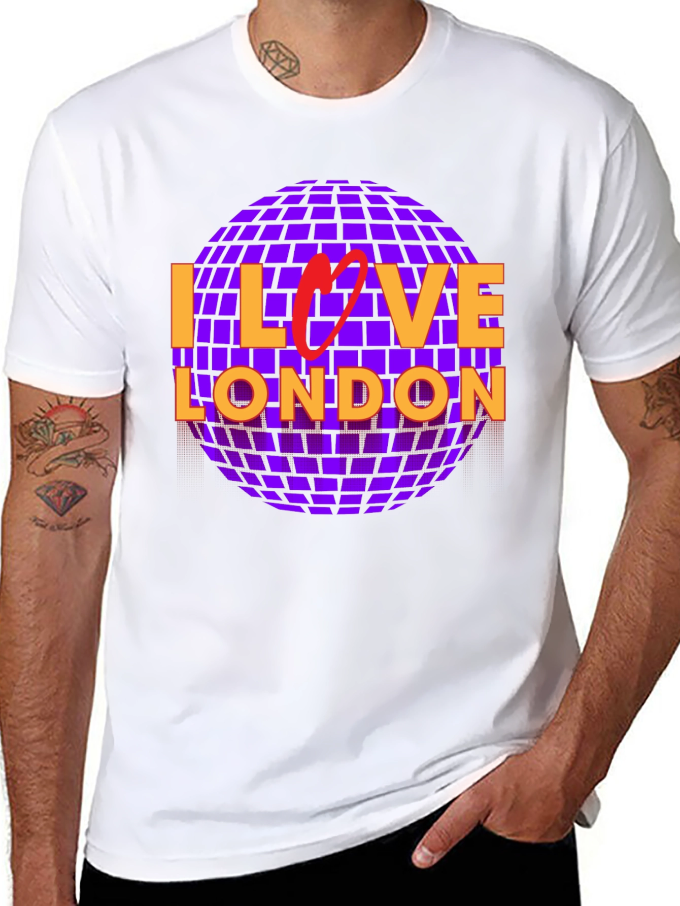 I Love London Graphic Tee