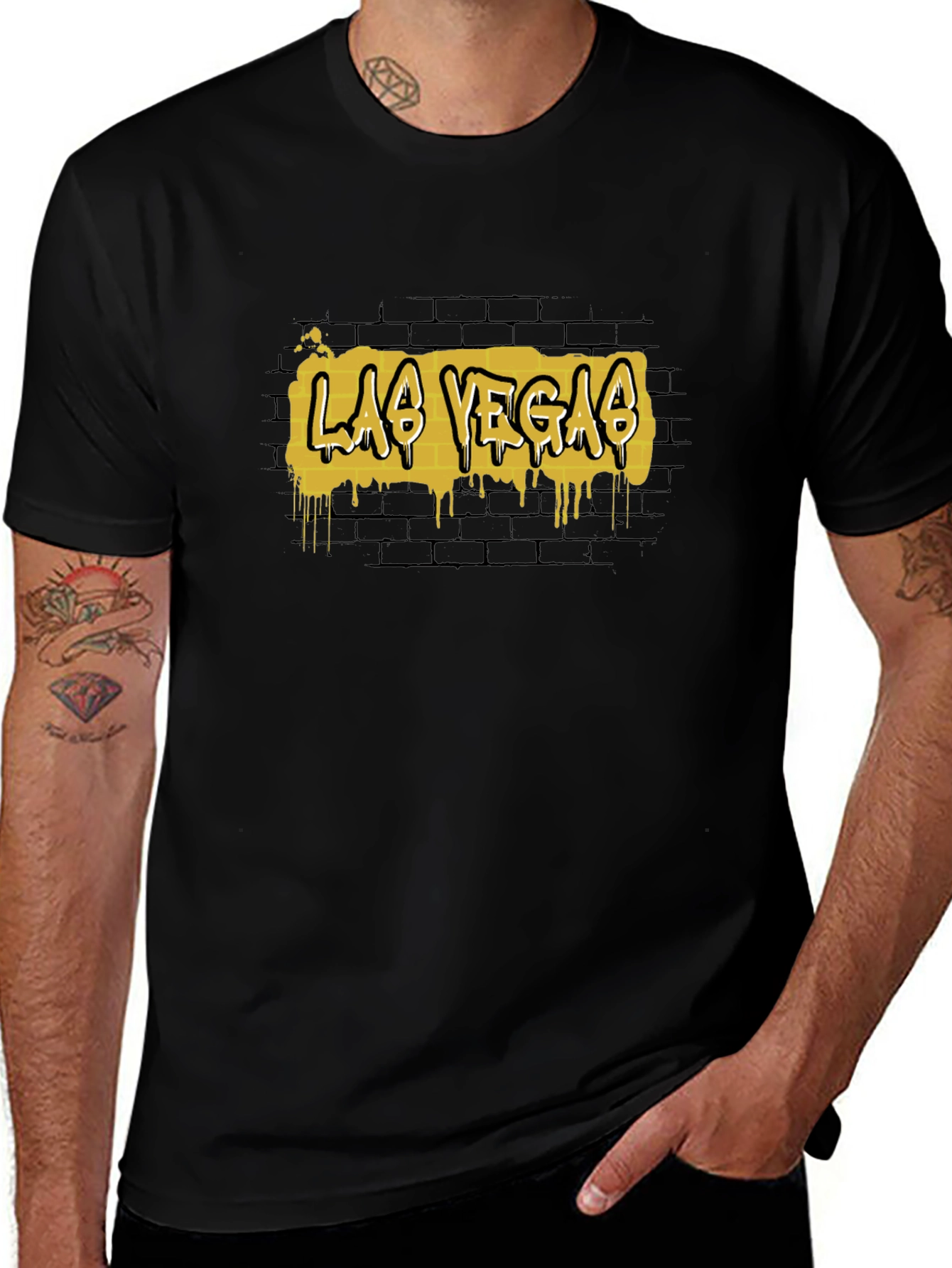 Las Vegas Graffiti Style T-Shirt