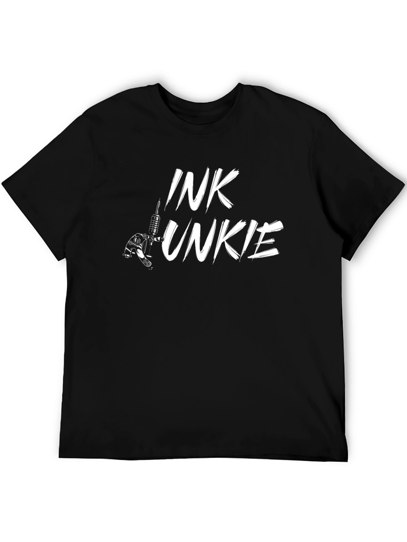 Ink Junkie Graphic Tee - Tattoo Lover Shirt