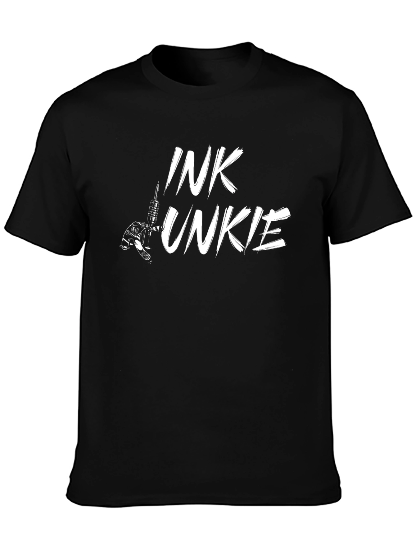 Ink Junkie Graphic Tee - Tattoo Lover Shirt