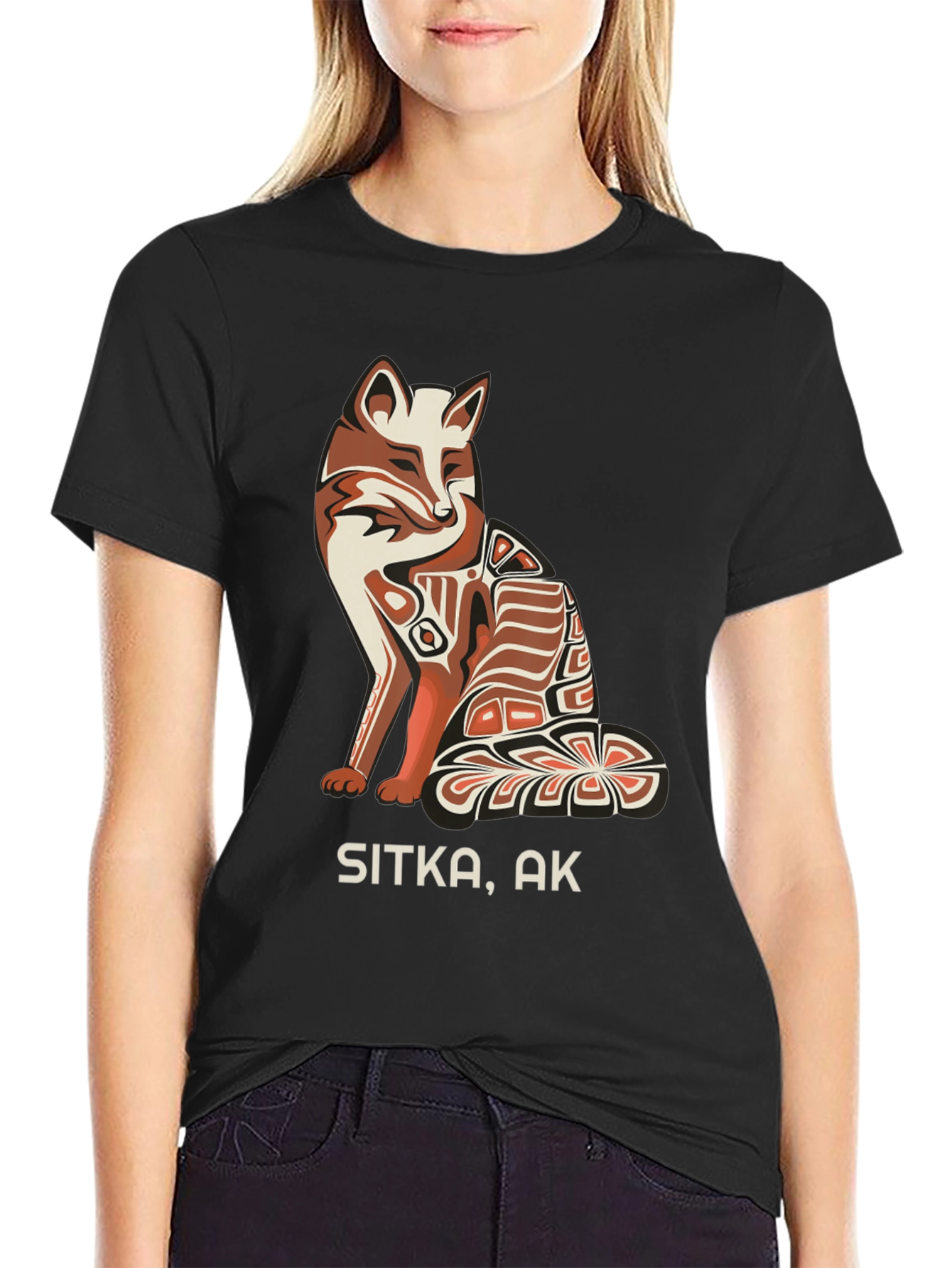 Sitka AK Fox Graphic T-Shirt