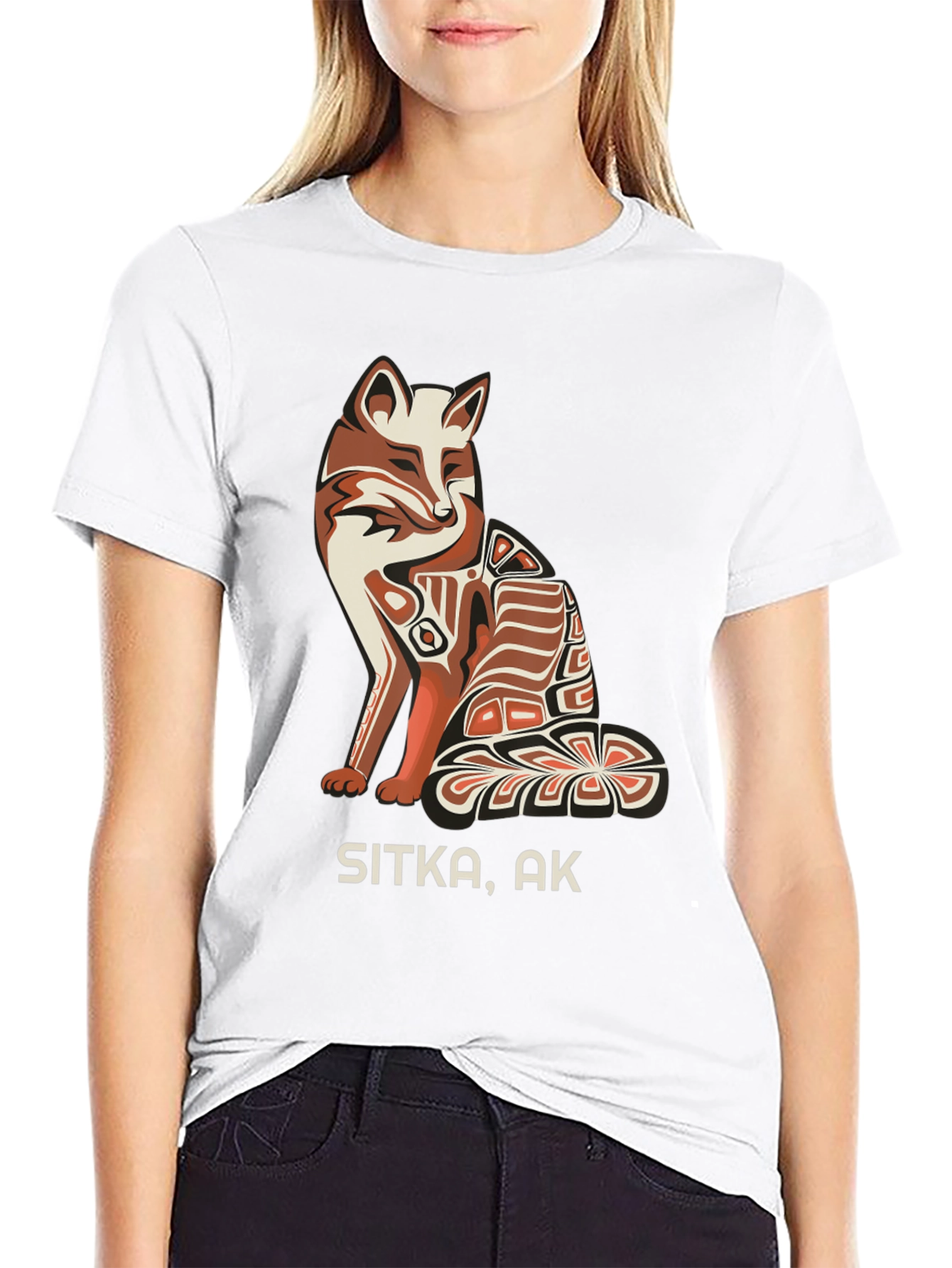 Sitka AK Fox Graphic T-Shirt