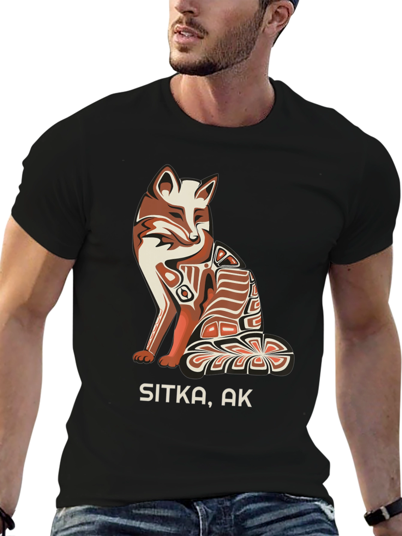 Sitka AK Fox Graphic T-Shirt