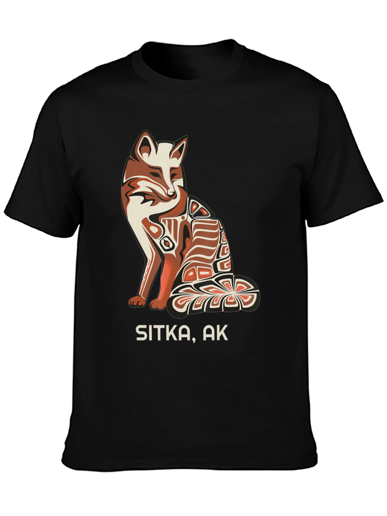 Sitka AK Fox Graphic T-Shirt