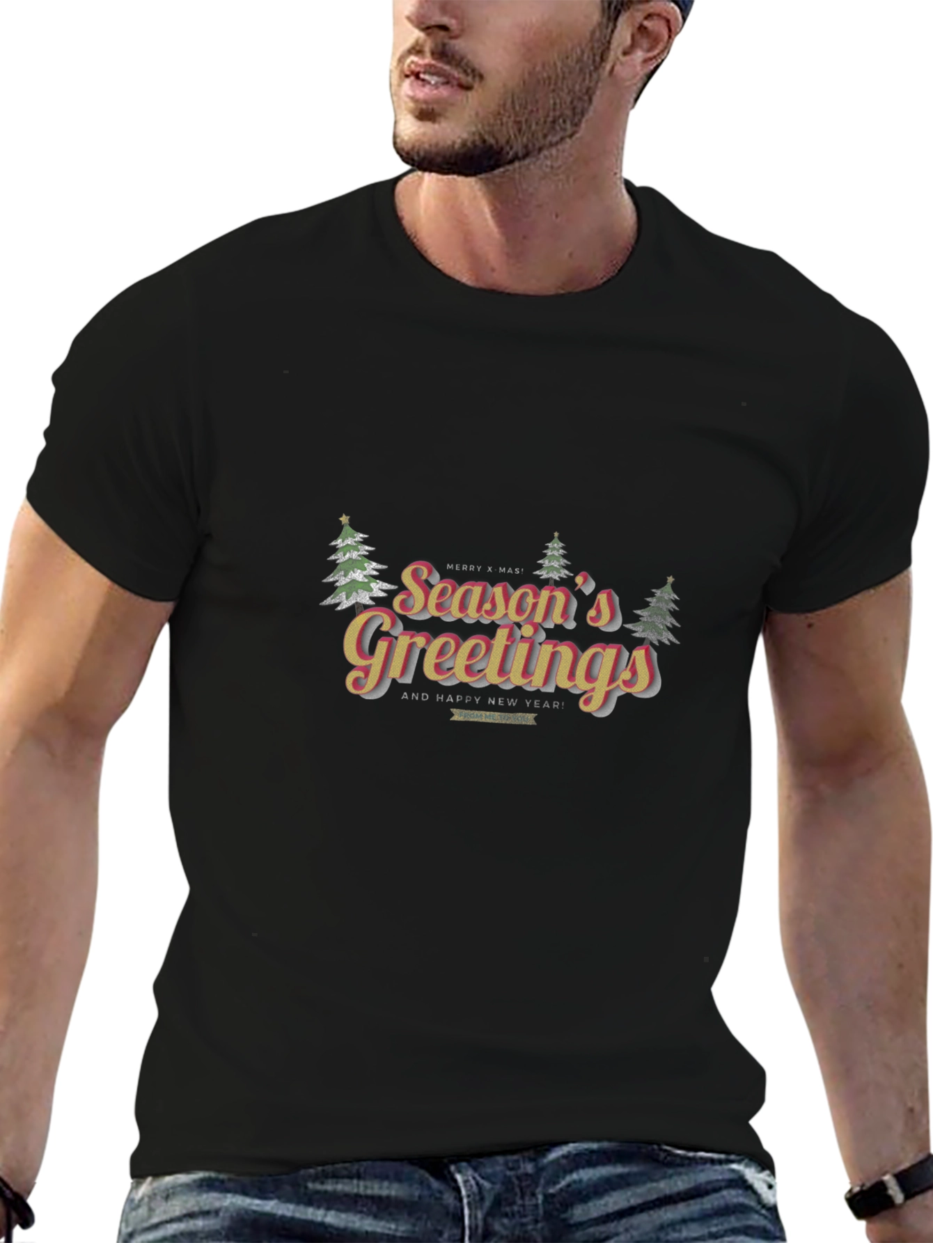Seasons Greetings Graphic T-Shirt