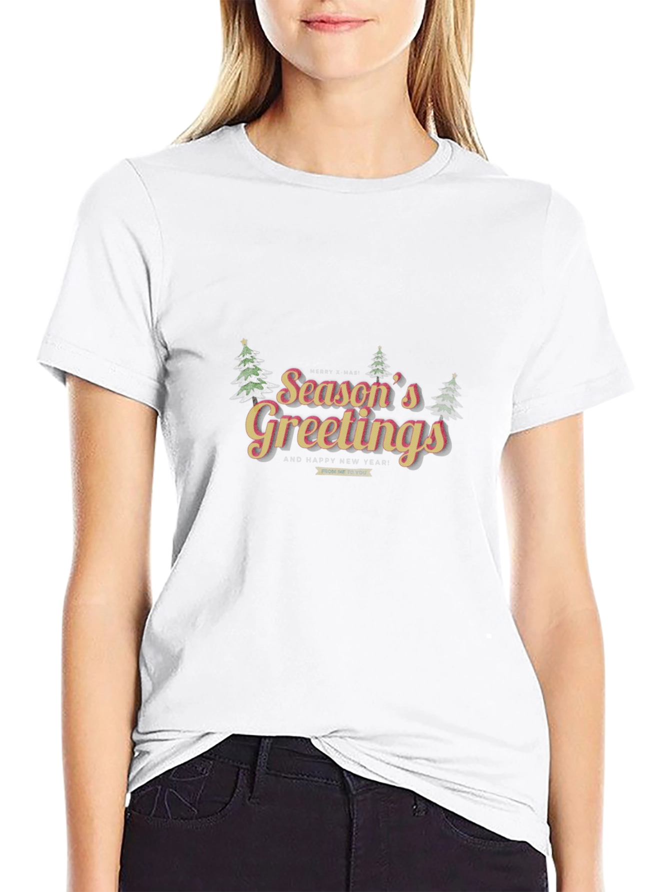 Seasons Greetings Graphic T-Shirt
