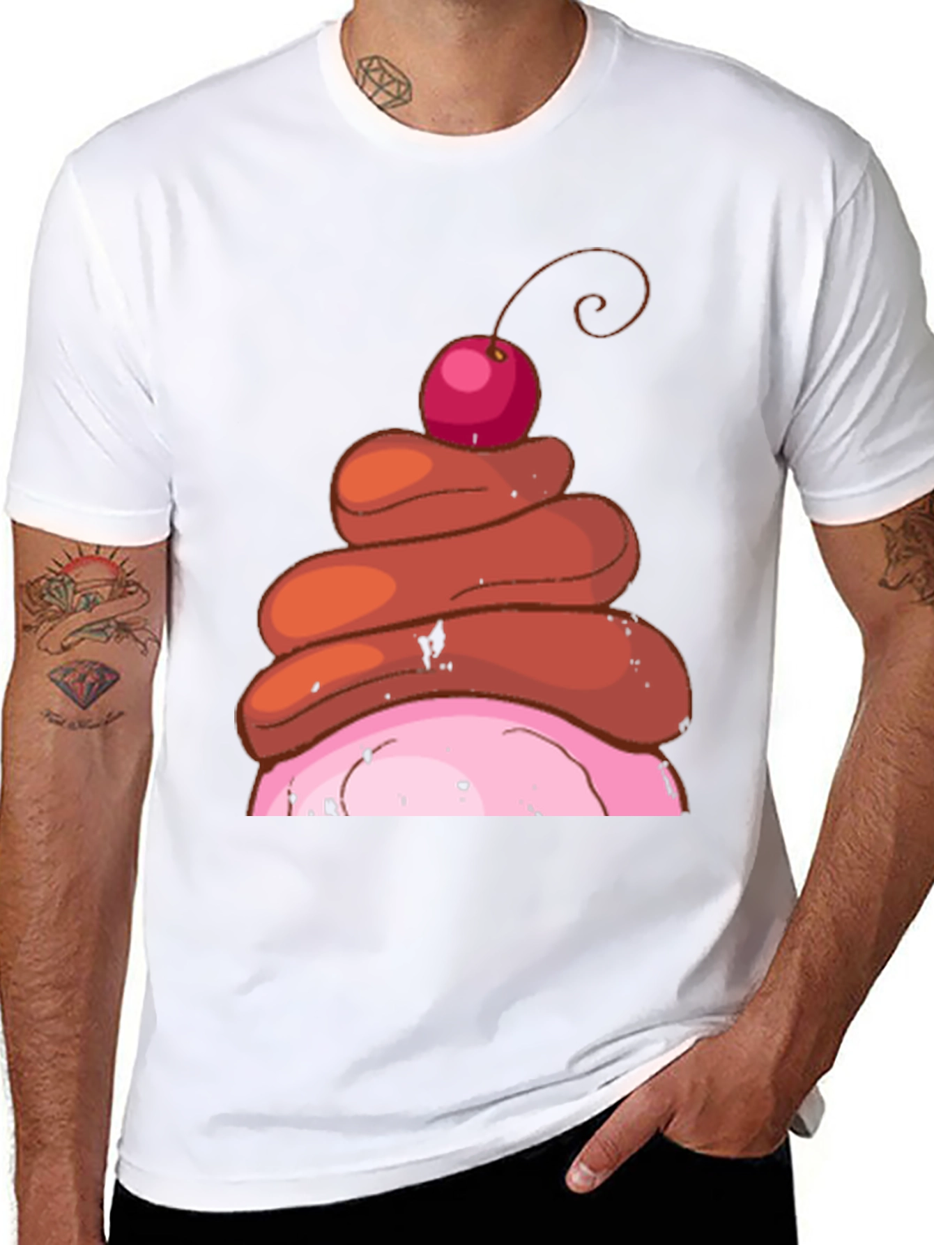 Funny Poop Dessert T-Shirt