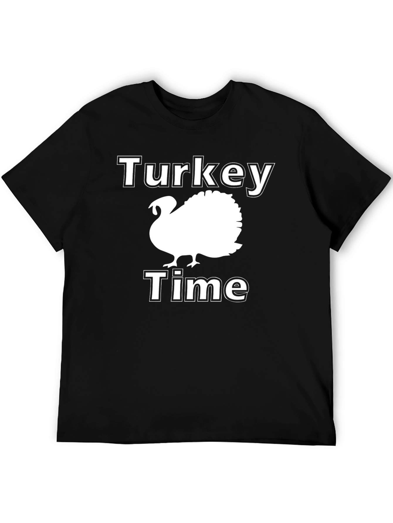 Turkey Time T-Shirt - Thanksgiving Holiday Apparel