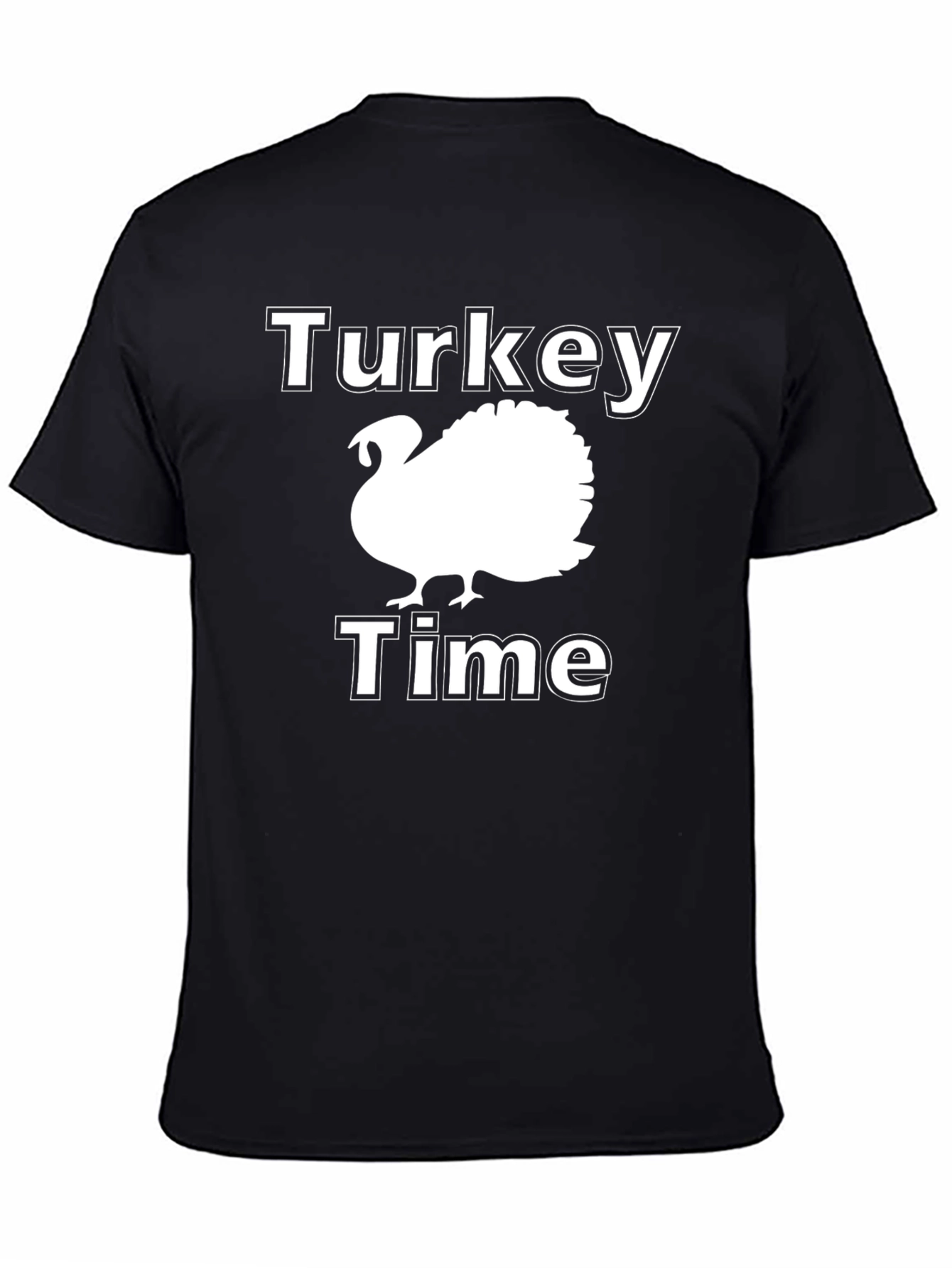 Turkey Time T-Shirt - Thanksgiving Holiday Apparel
