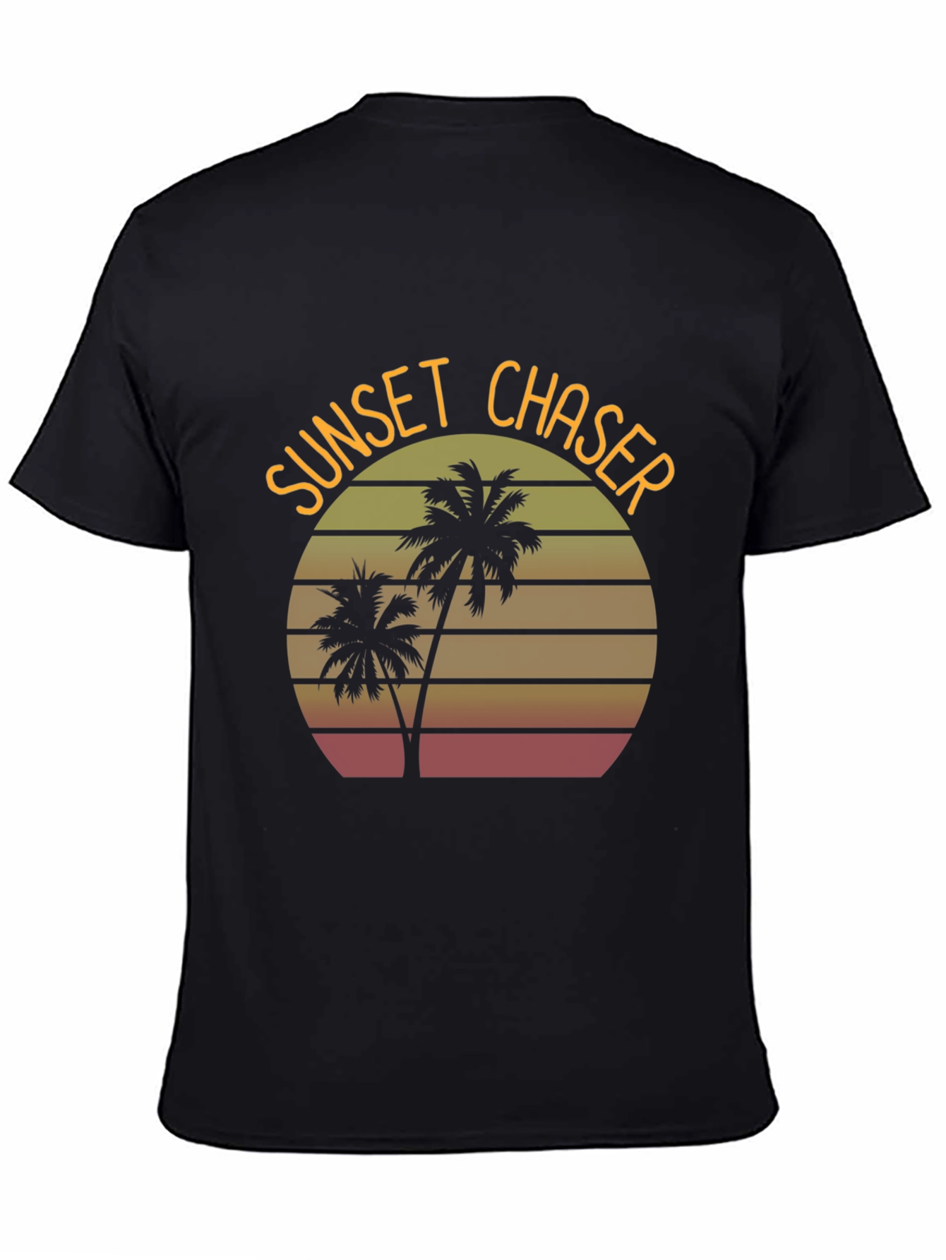 Sunset Chaser Graphic Tee - Tropical Palm Tree Shirt