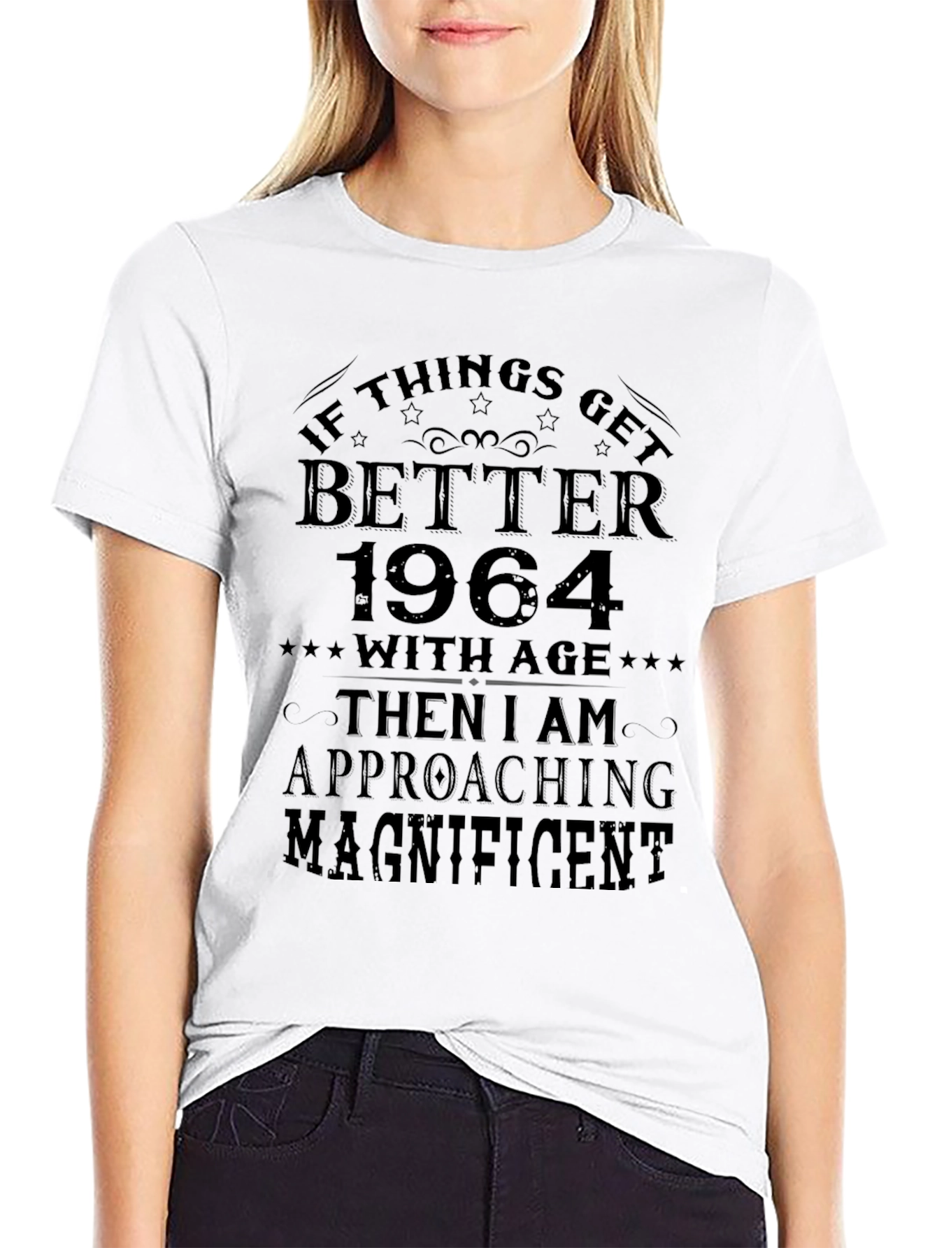 Funny 1964 Birthday T-Shirt Better With Age