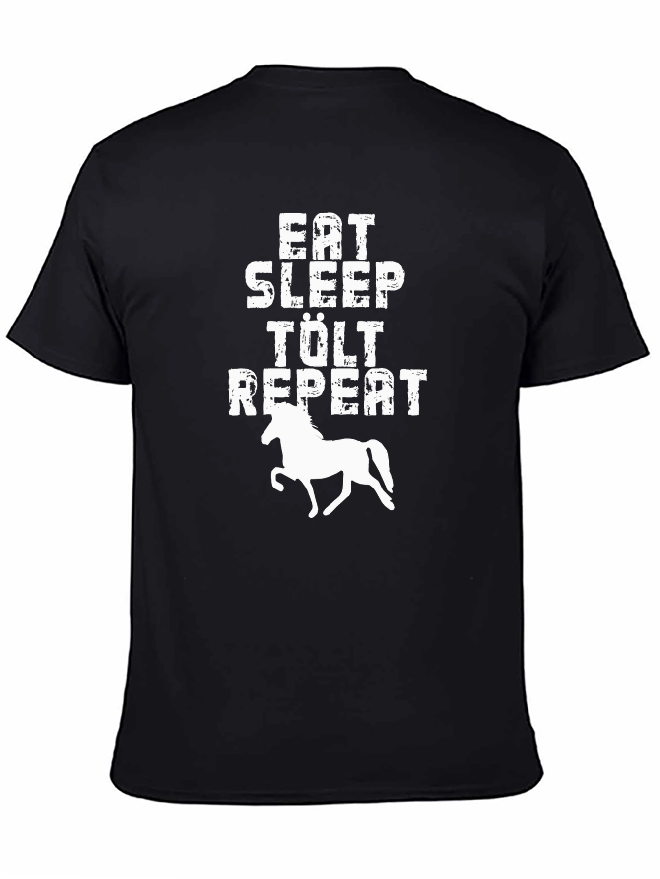 Eat Sleep Tolt Repeat Horse T-Shirt