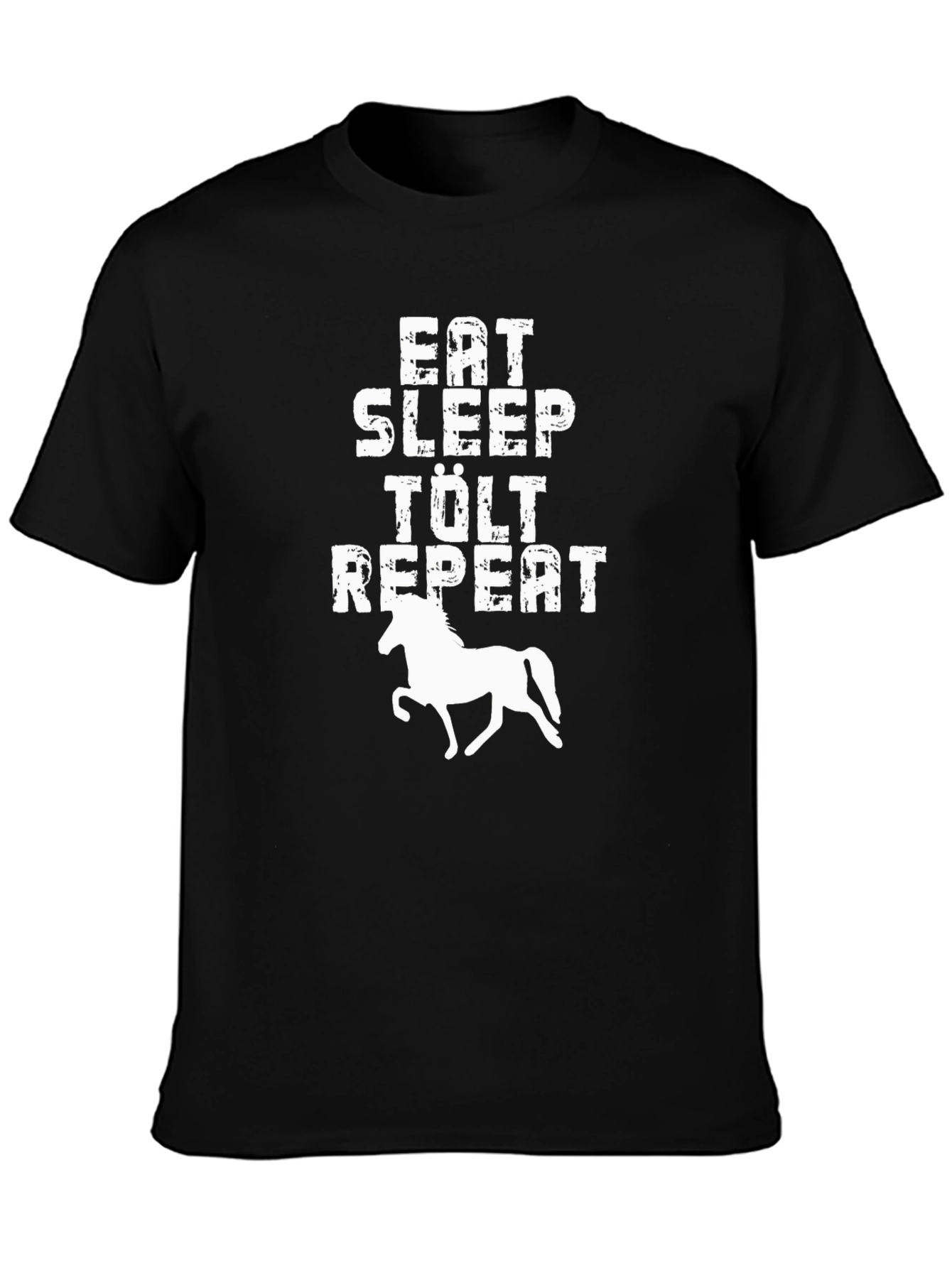 Eat Sleep Tolt Repeat Horse T-Shirt