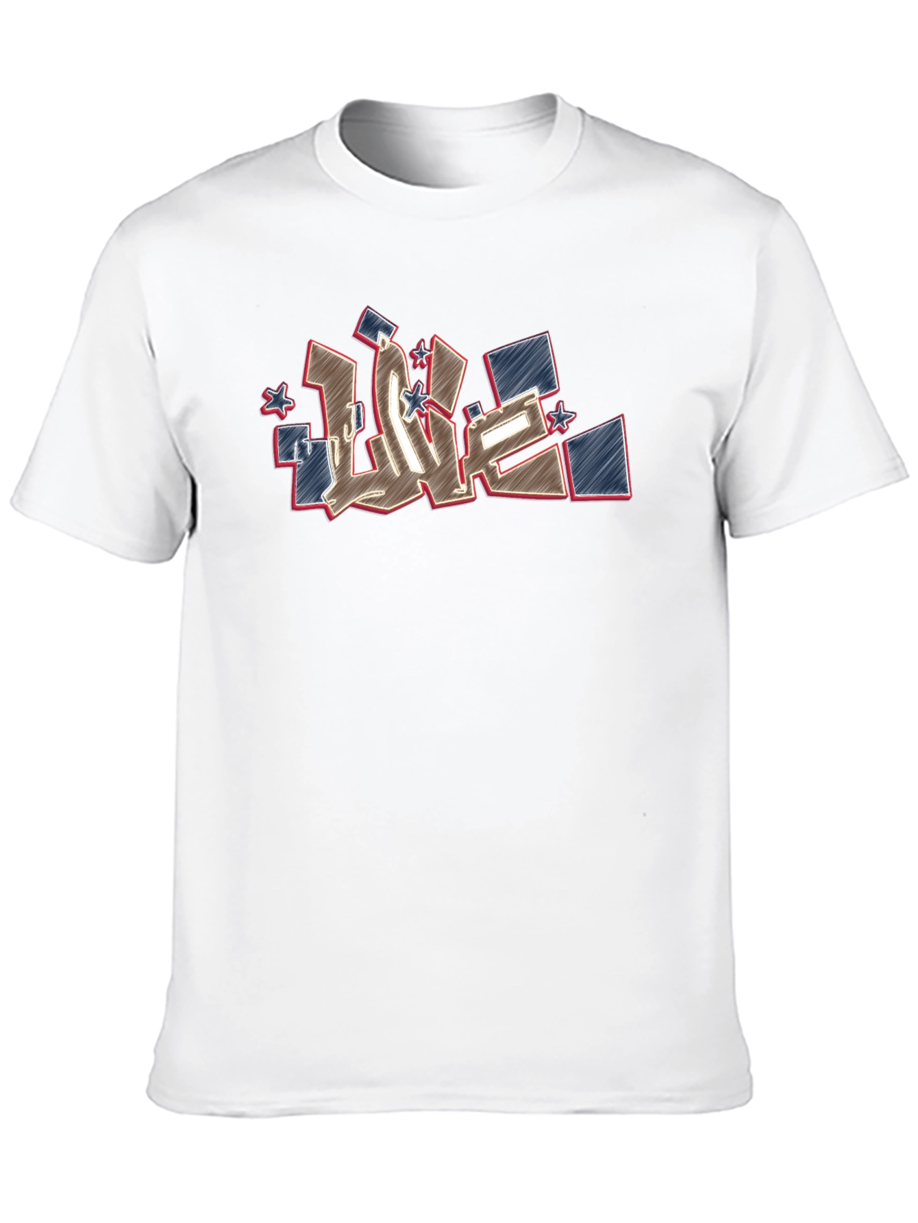 Urban Love Graphic Tee - Black Cotton T-Shirt